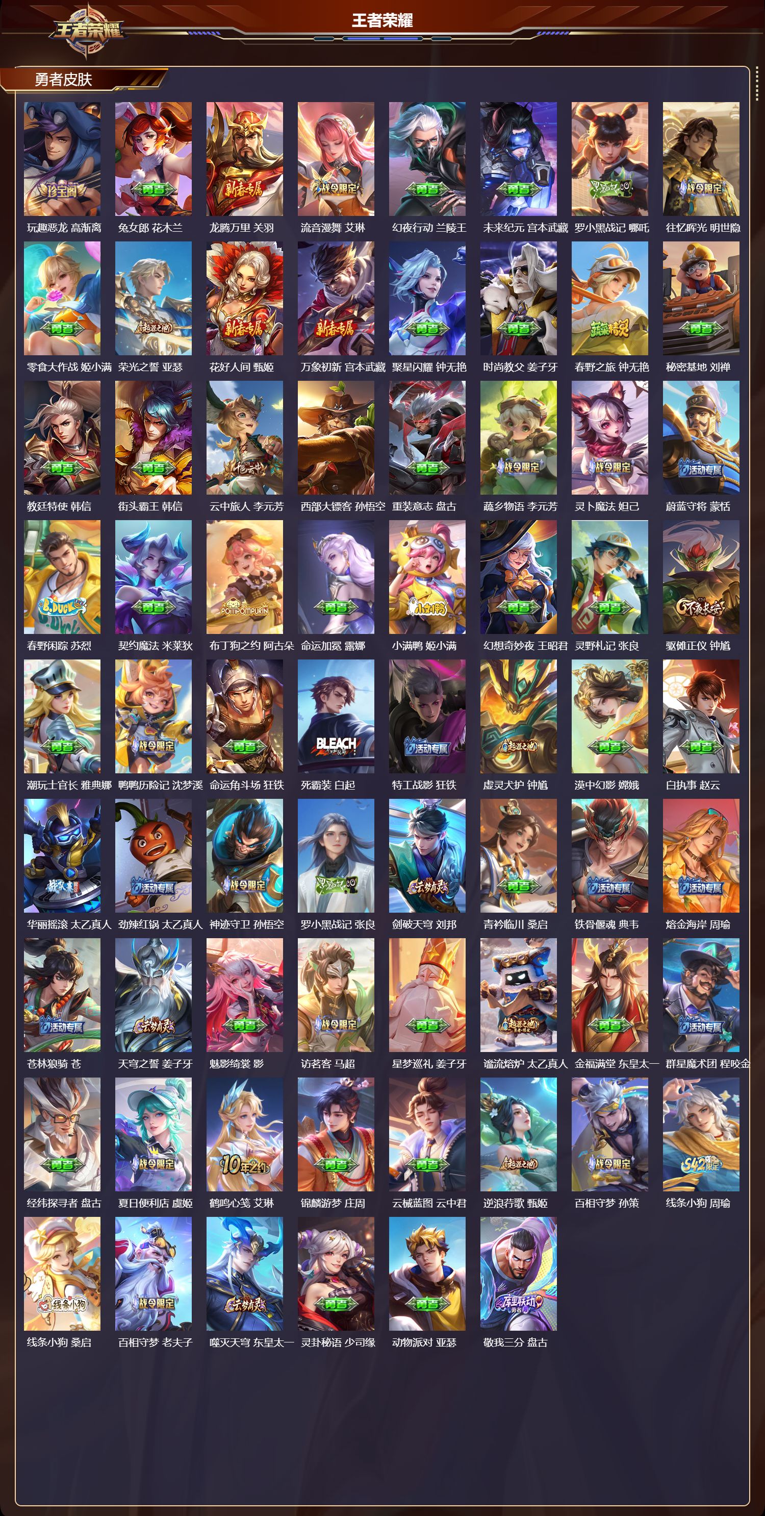 WZCMW486590王者荣耀账号详情图6