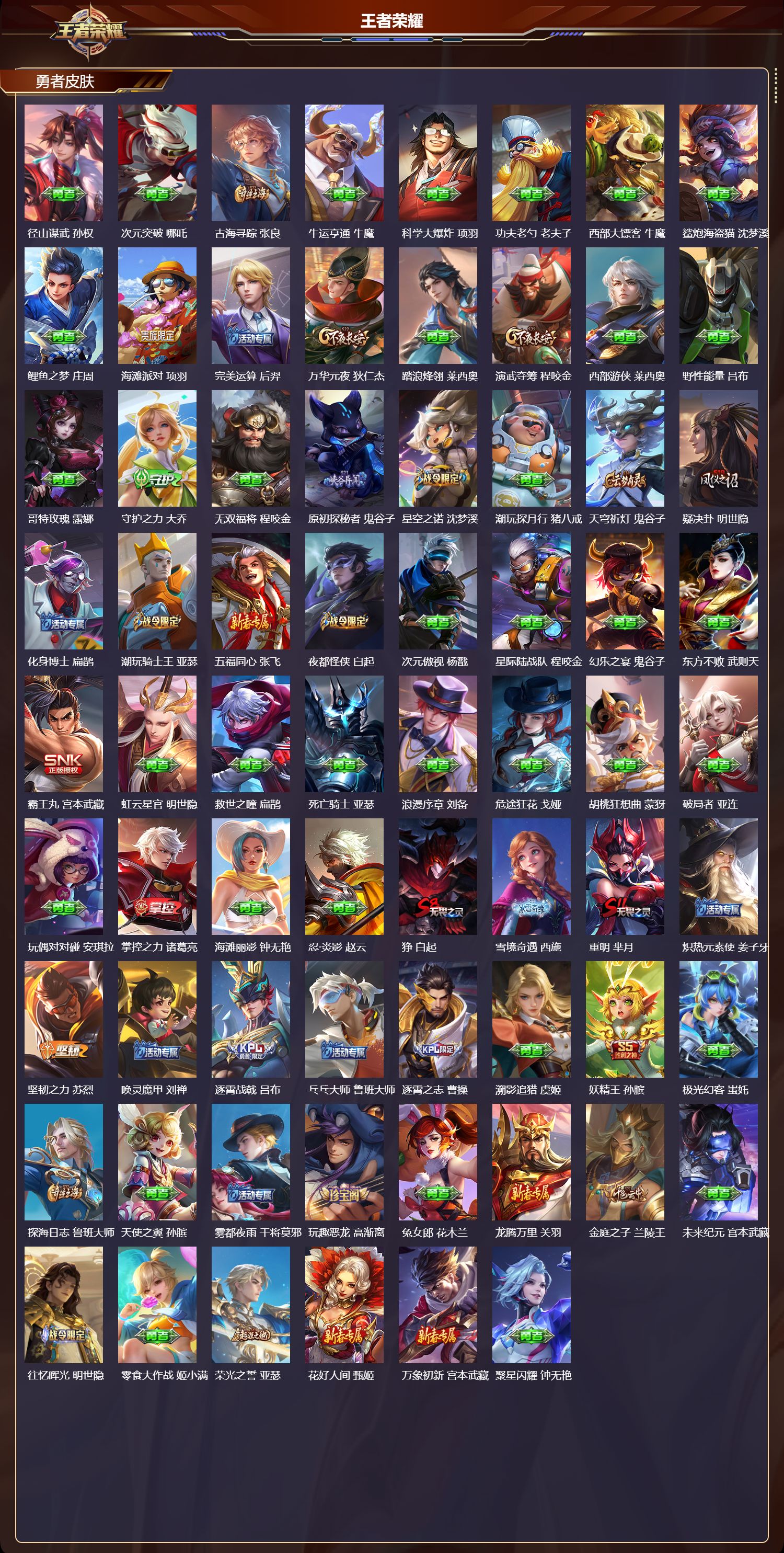 WZCMW486411王者荣耀账号详情图8