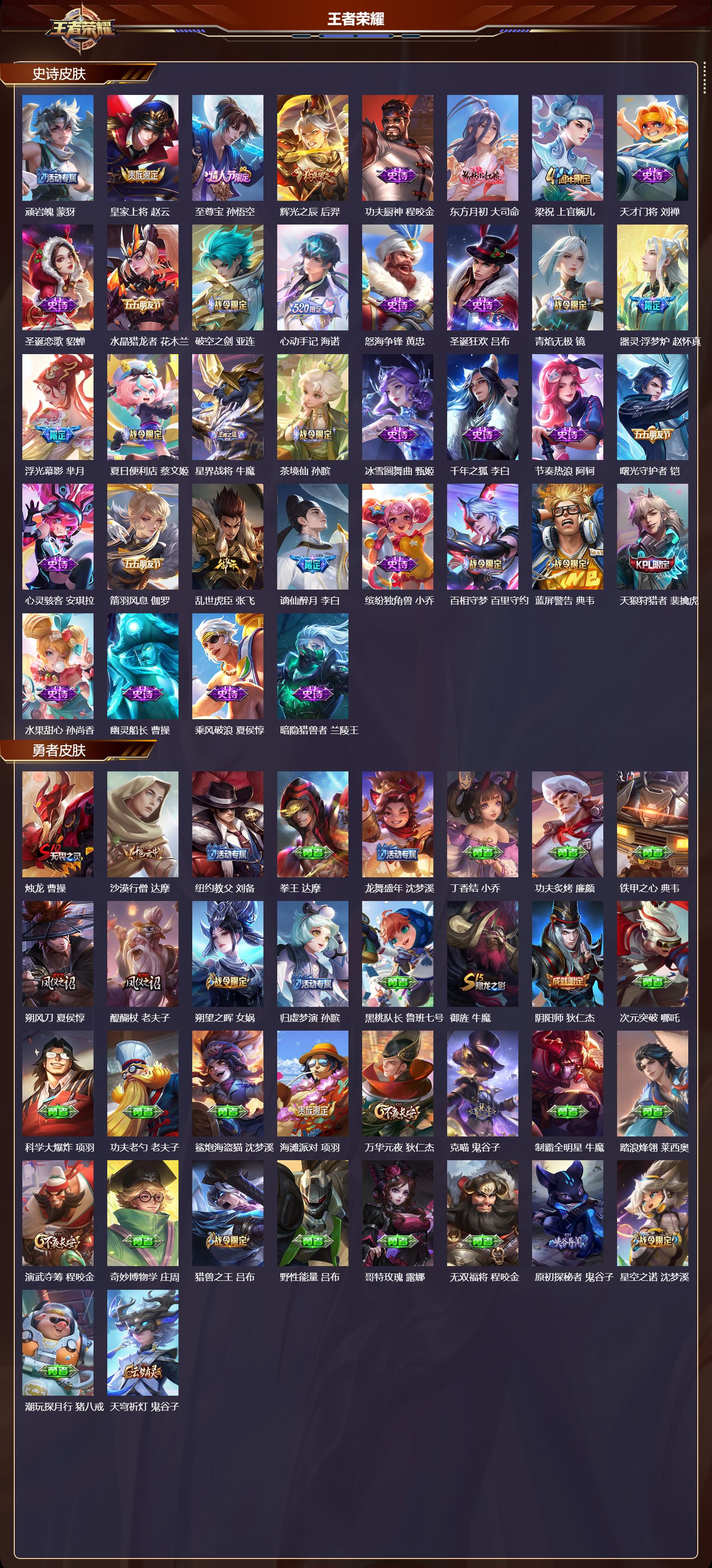 WZQM489217王者荣耀账号详情图4