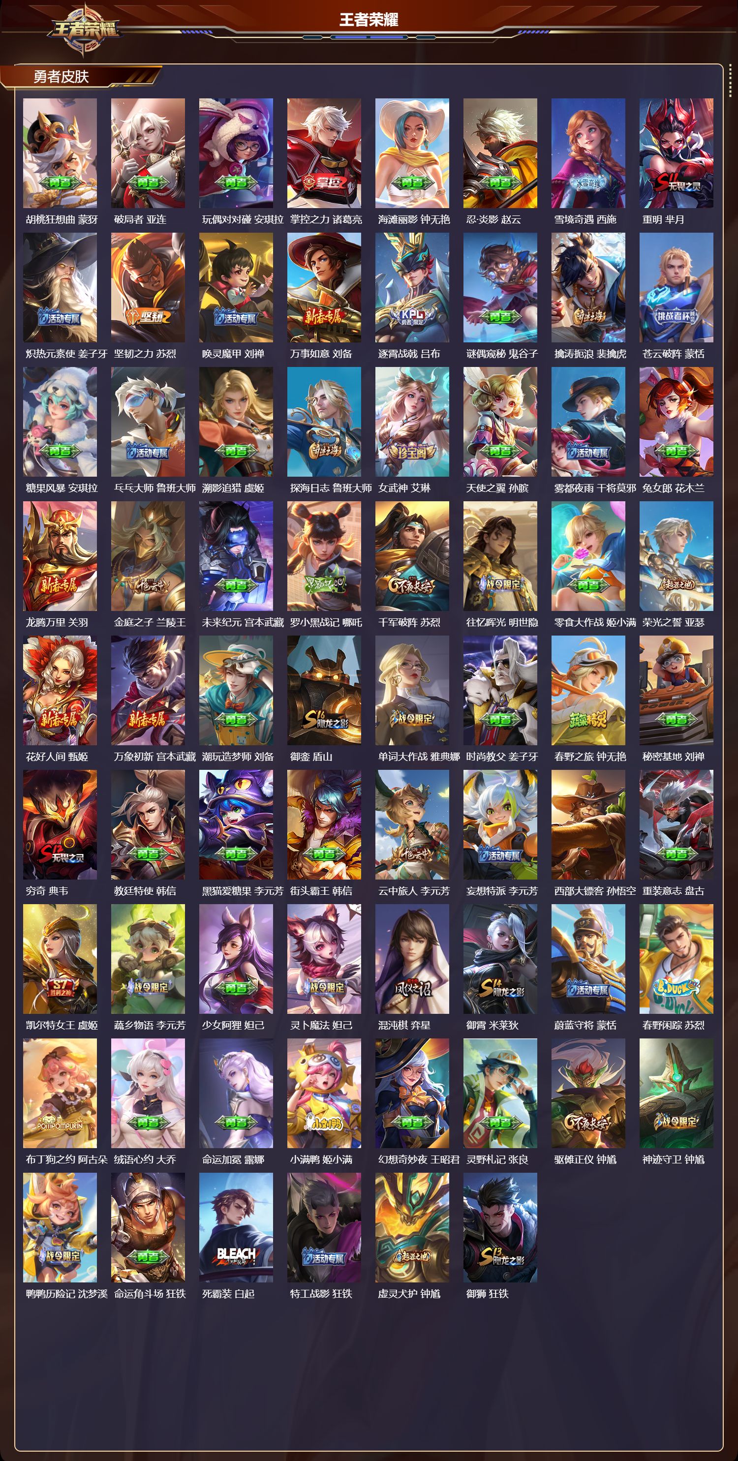 WZCMW489345王者荣耀账号详情图9