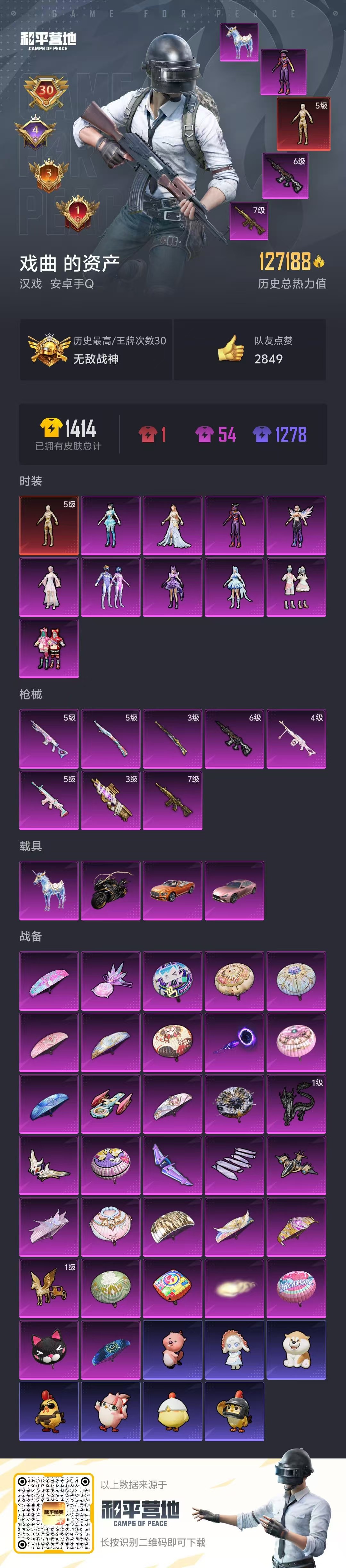 HPCMW446476和平精英账号详情图3