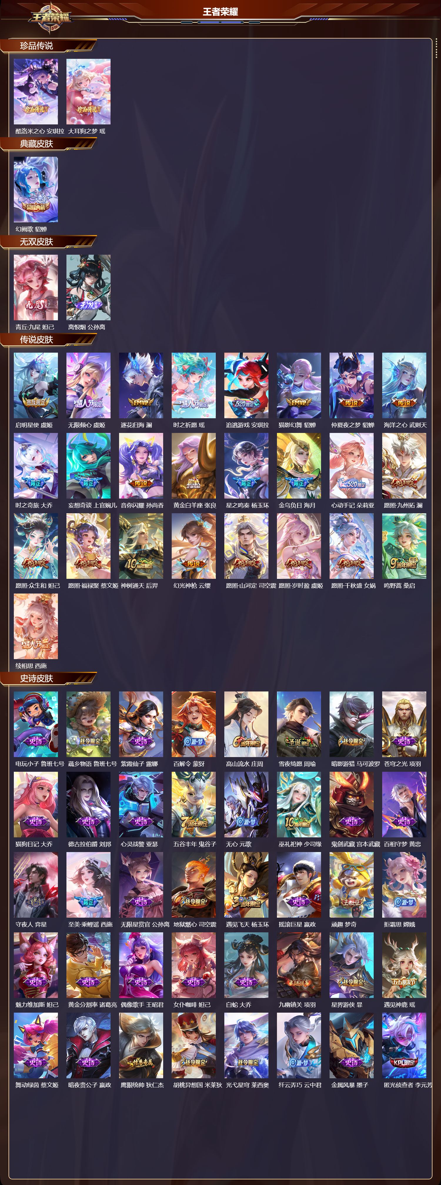 WZCMW489170王者荣耀账号详情图6