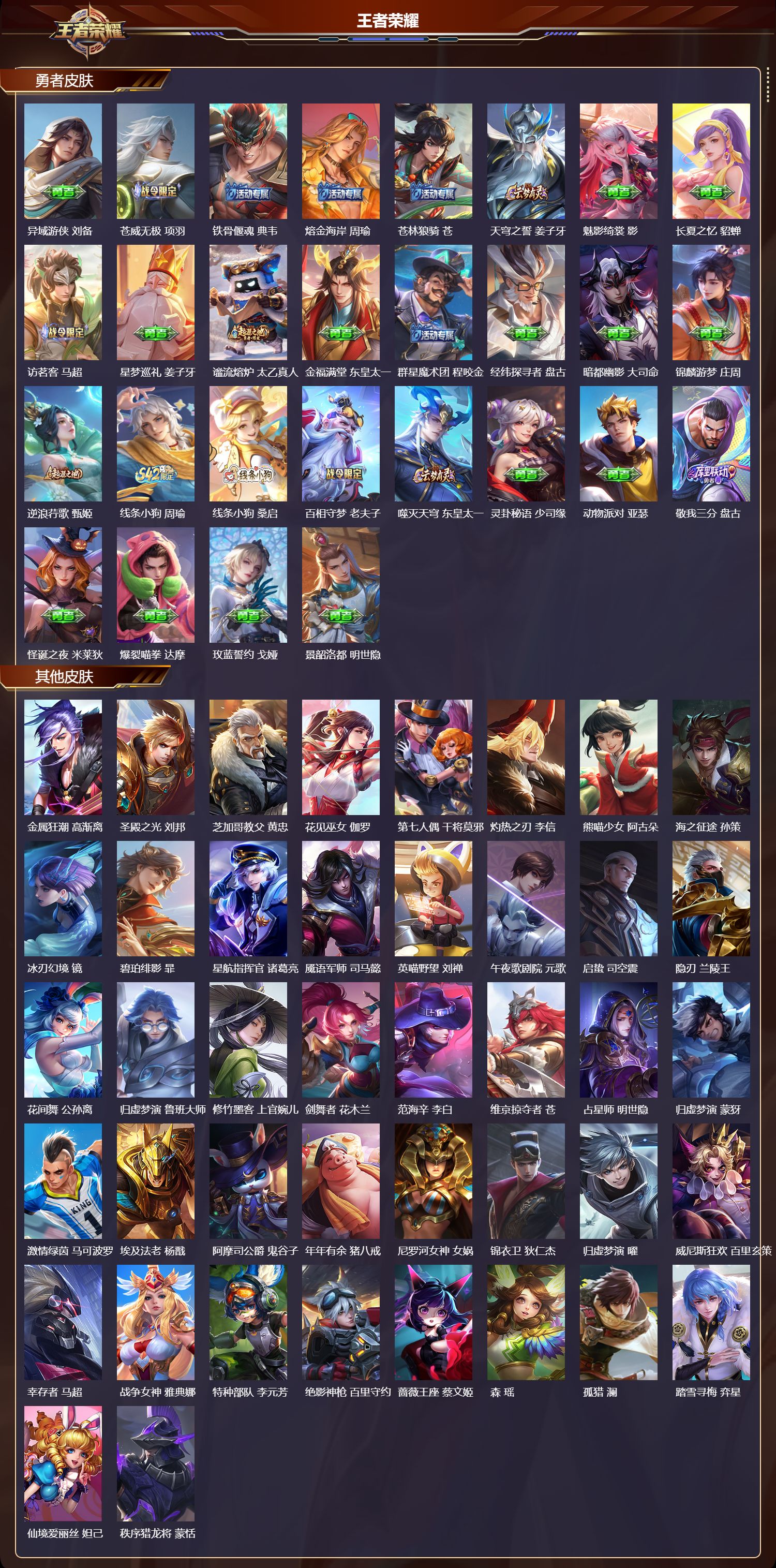 WZQM491922王者荣耀账号详情图7