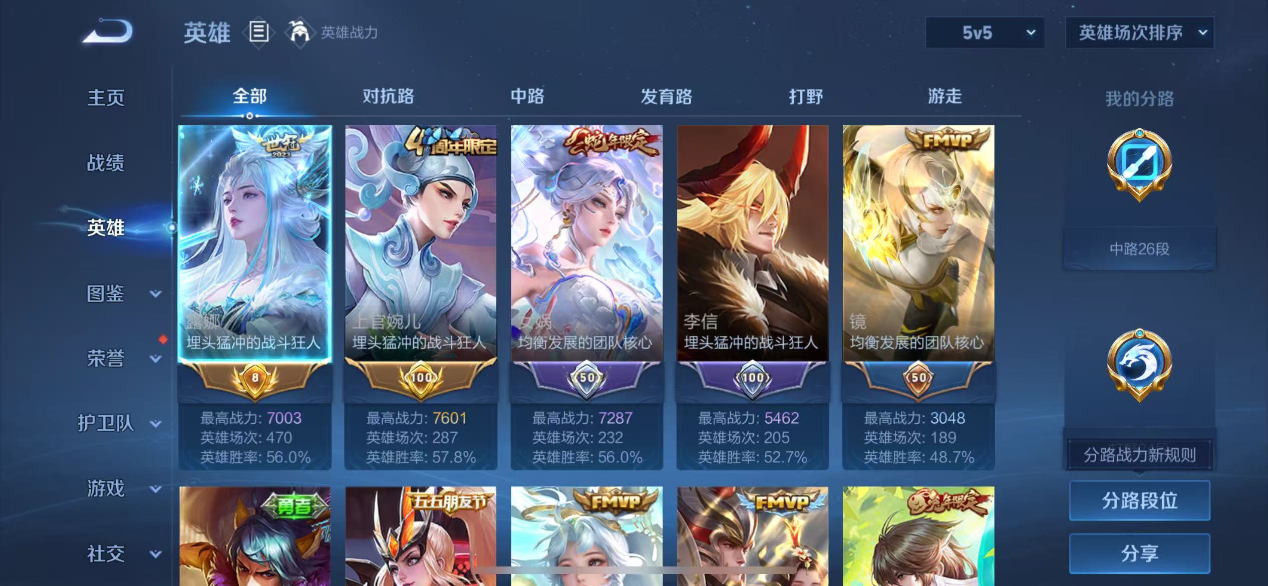 WZCMW489341王者荣耀账号详情图5