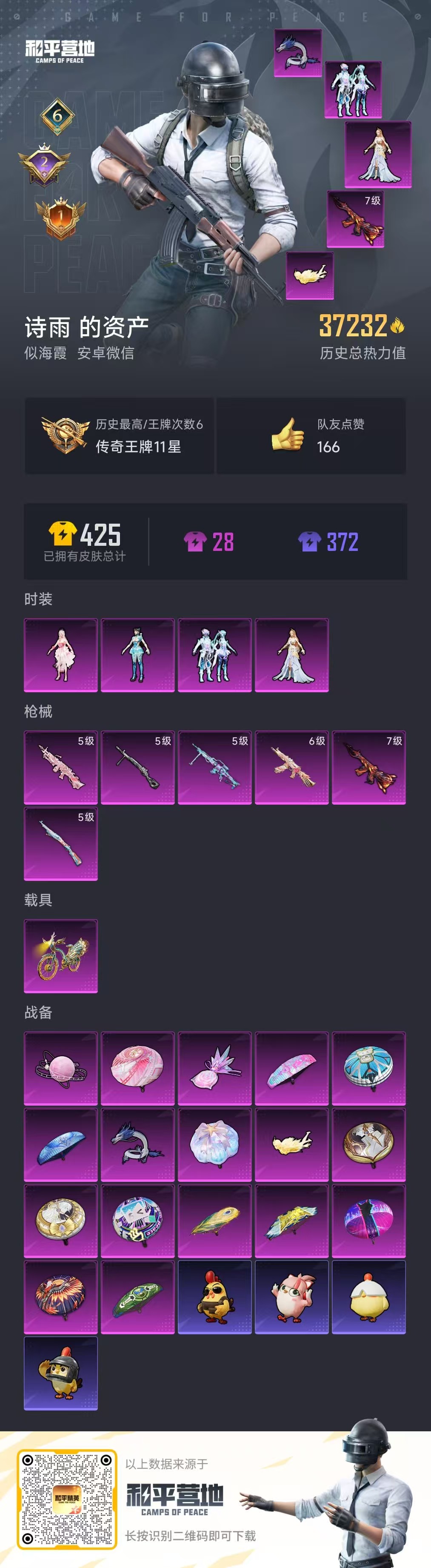 HPCMW447042和平精英账号详情图3