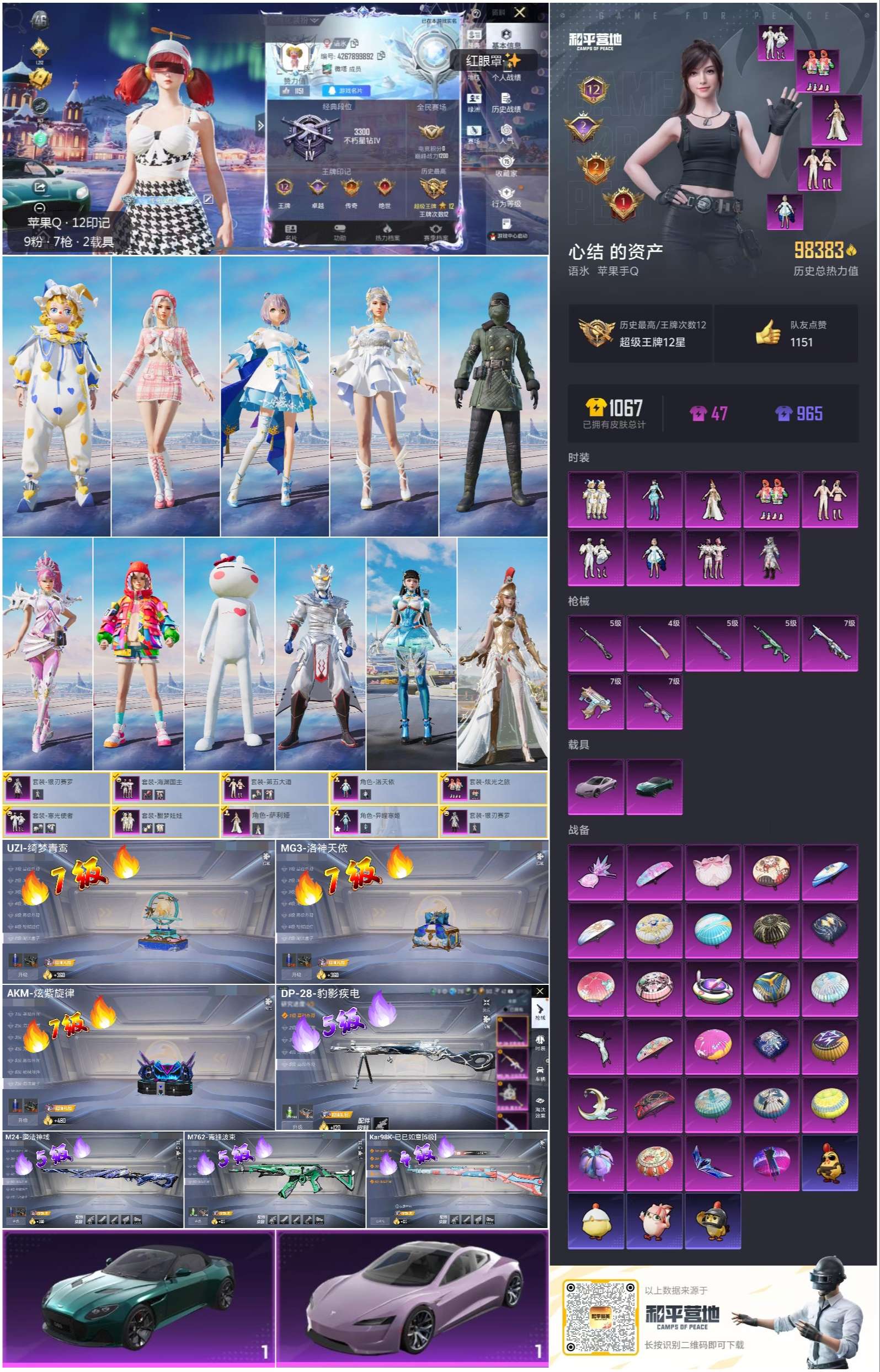 HPCMW446874和平精英账号详情图4