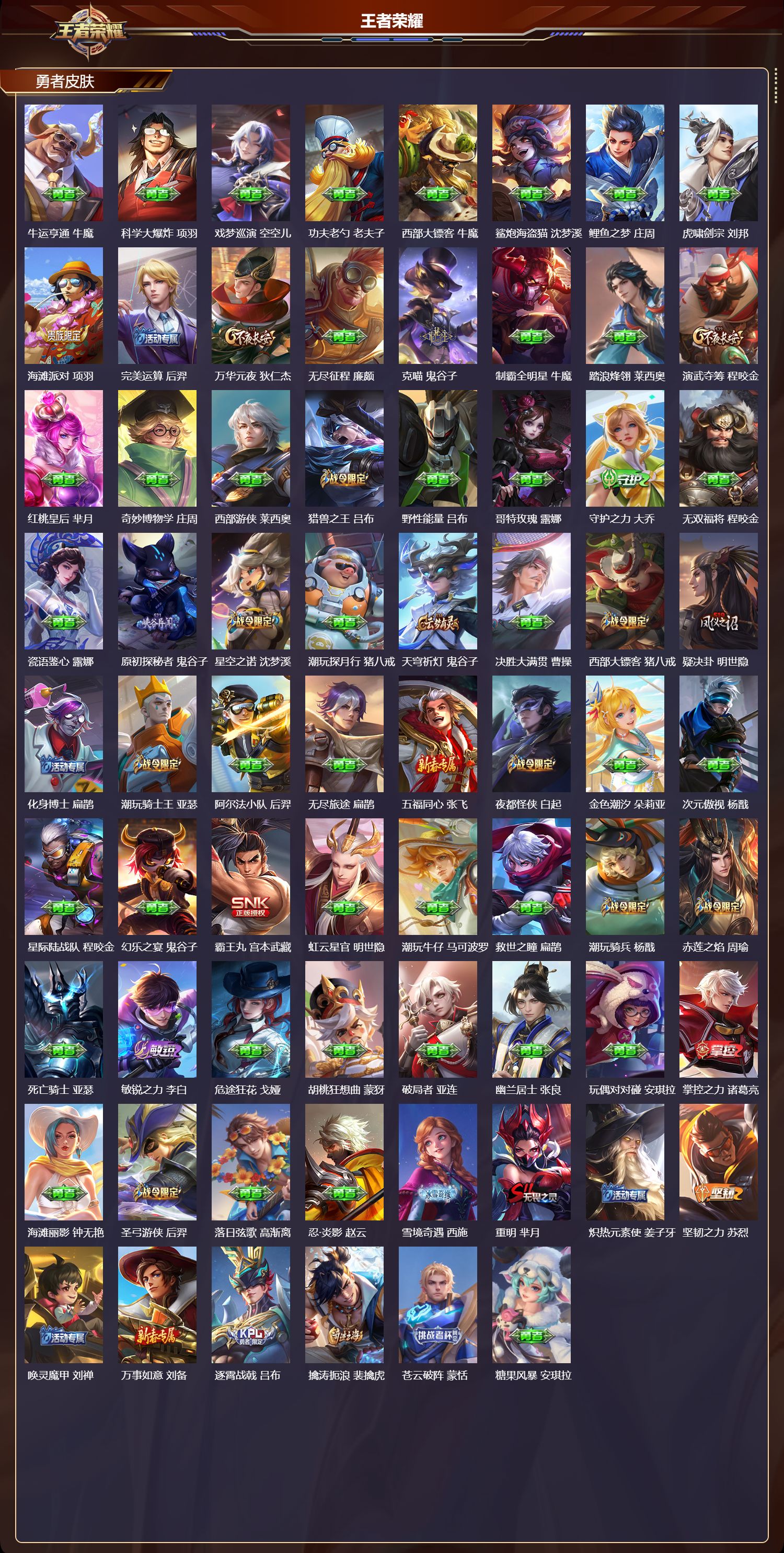 WZCMW489494王者荣耀账号详情图9