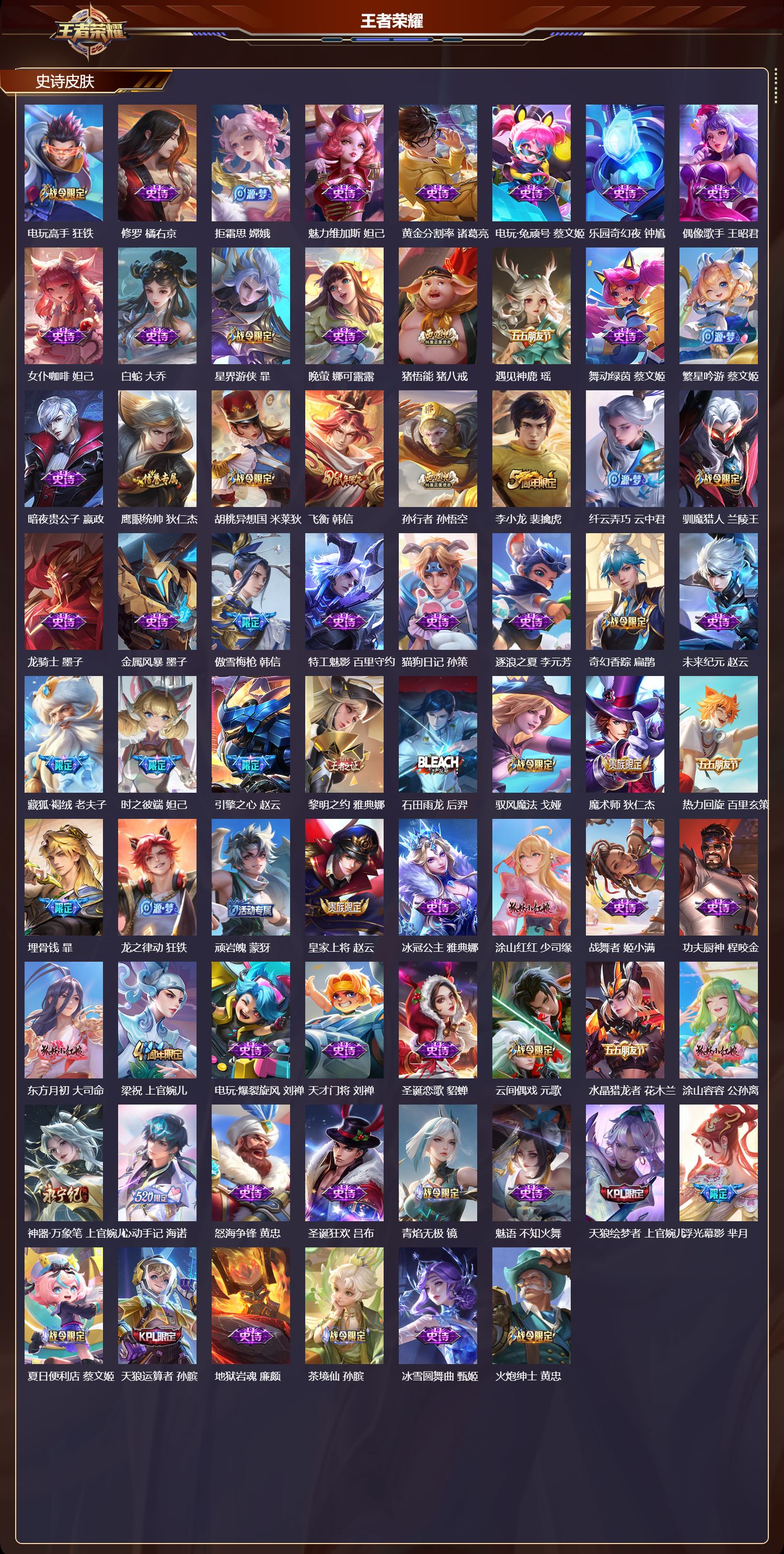 WZCMW489494王者荣耀账号详情图7