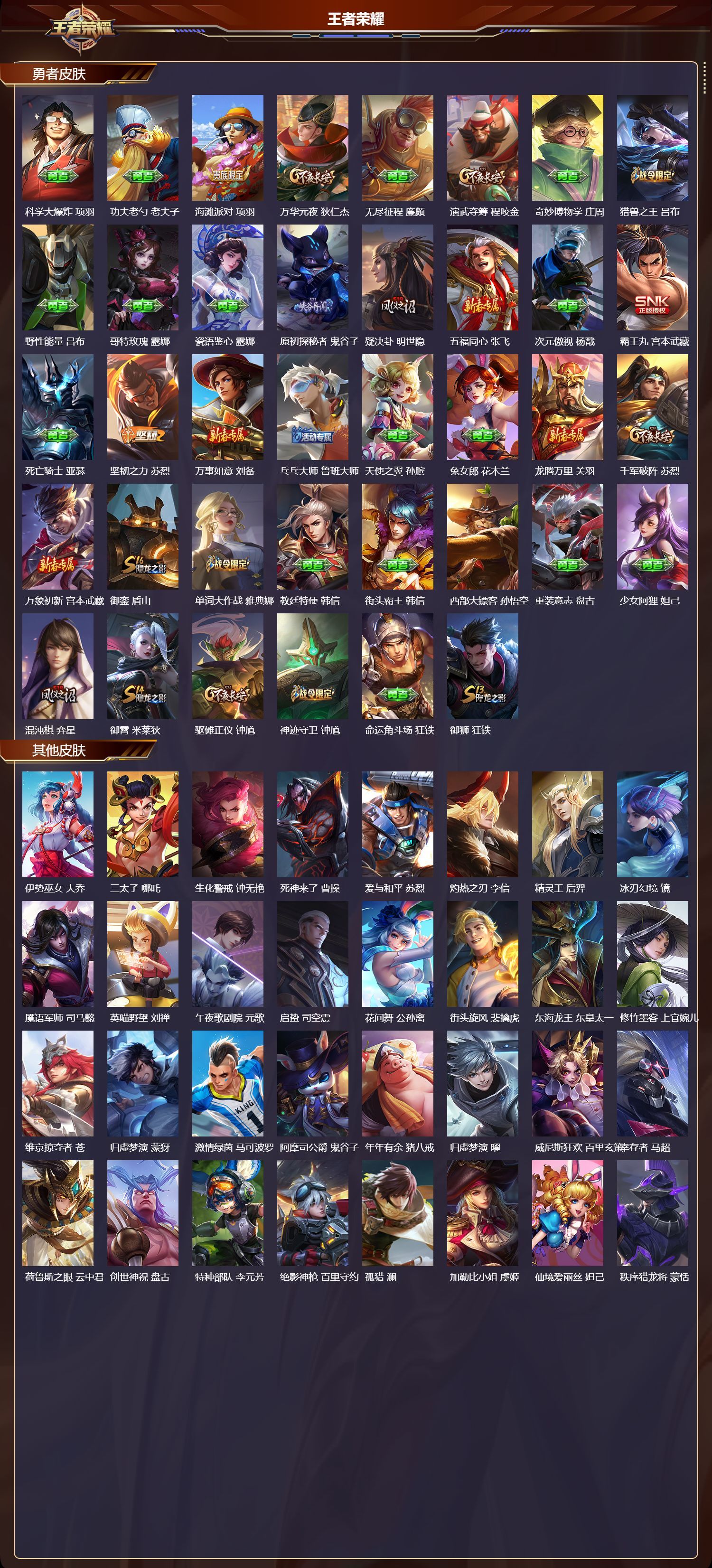 WZQM491925王者荣耀账号详情图4 WZQM491925王者荣耀账号详情图4