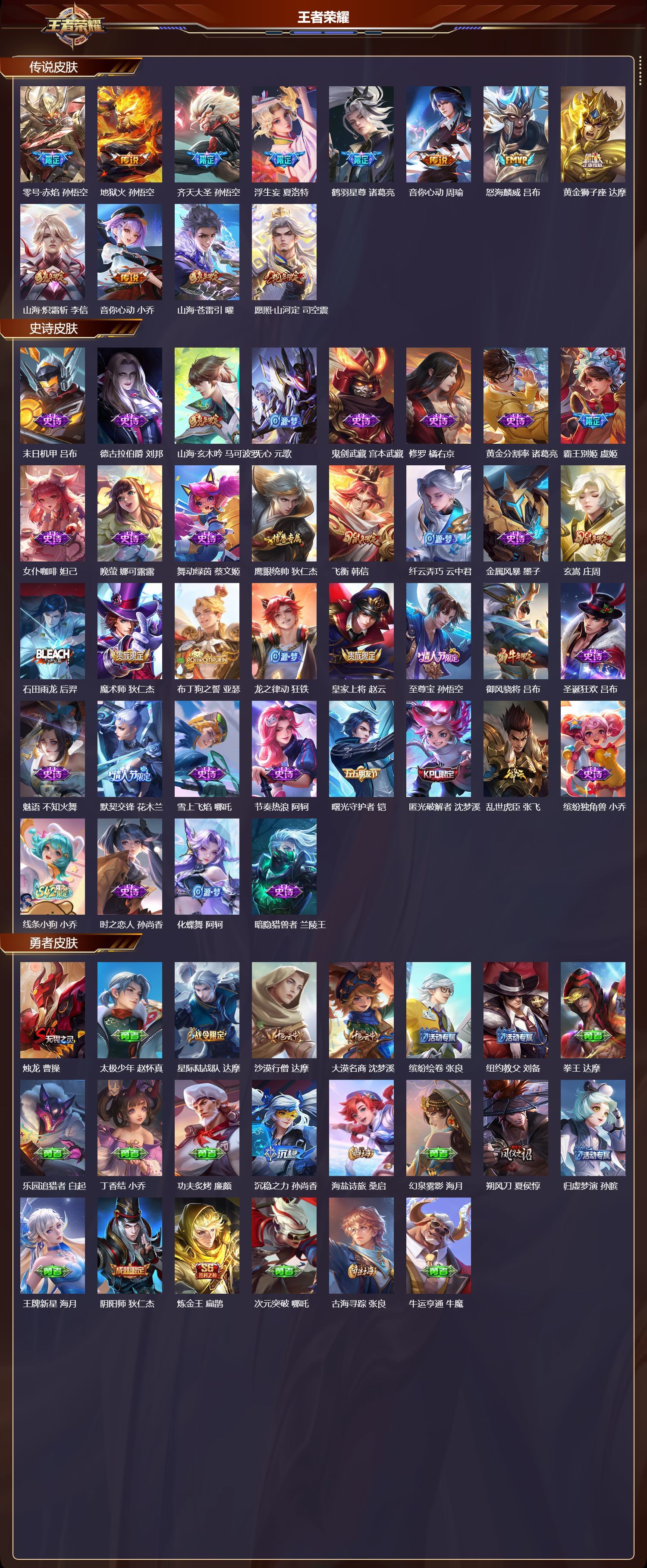 WZQM491952王者荣耀账号详情图3 WZQM491952王者荣耀账号详情图3