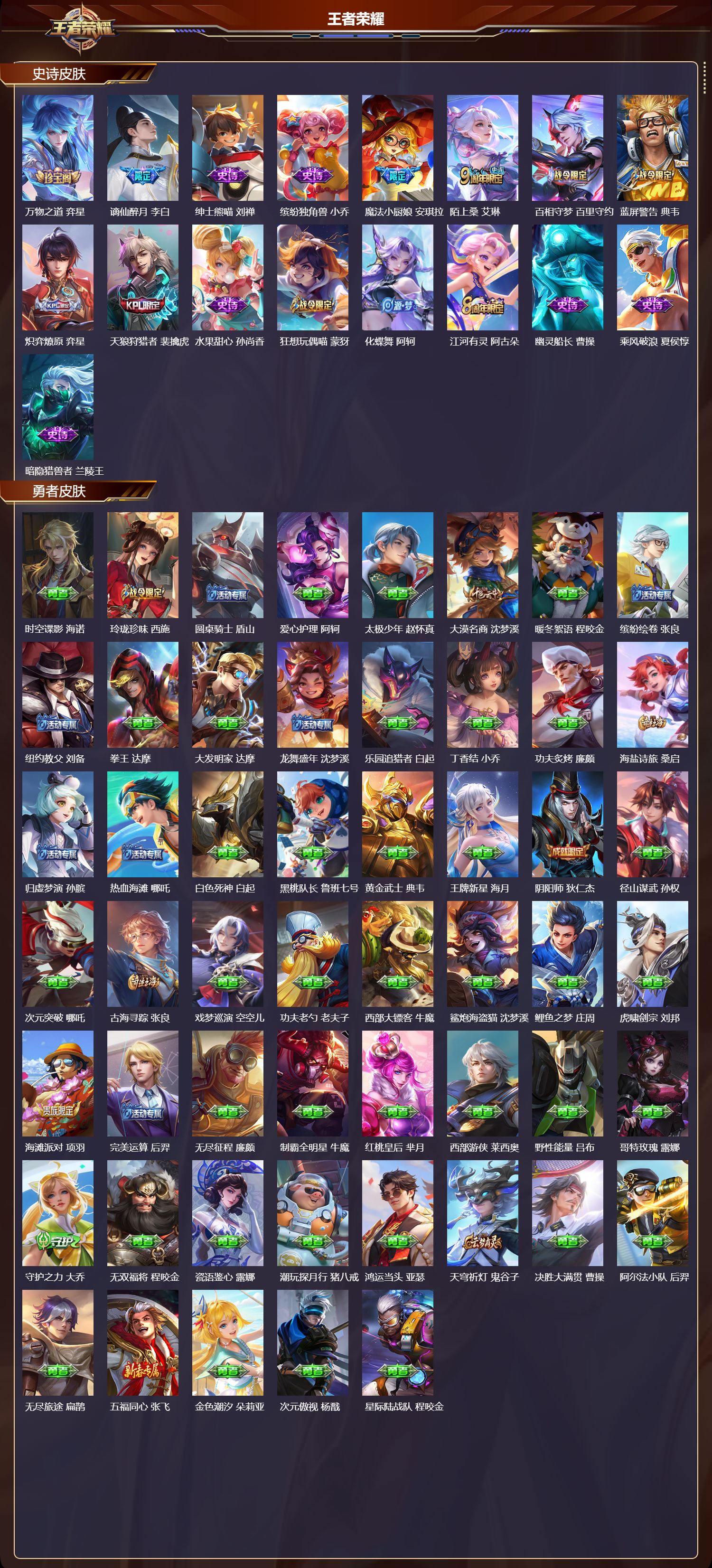 WZQM491922王者荣耀账号详情图5