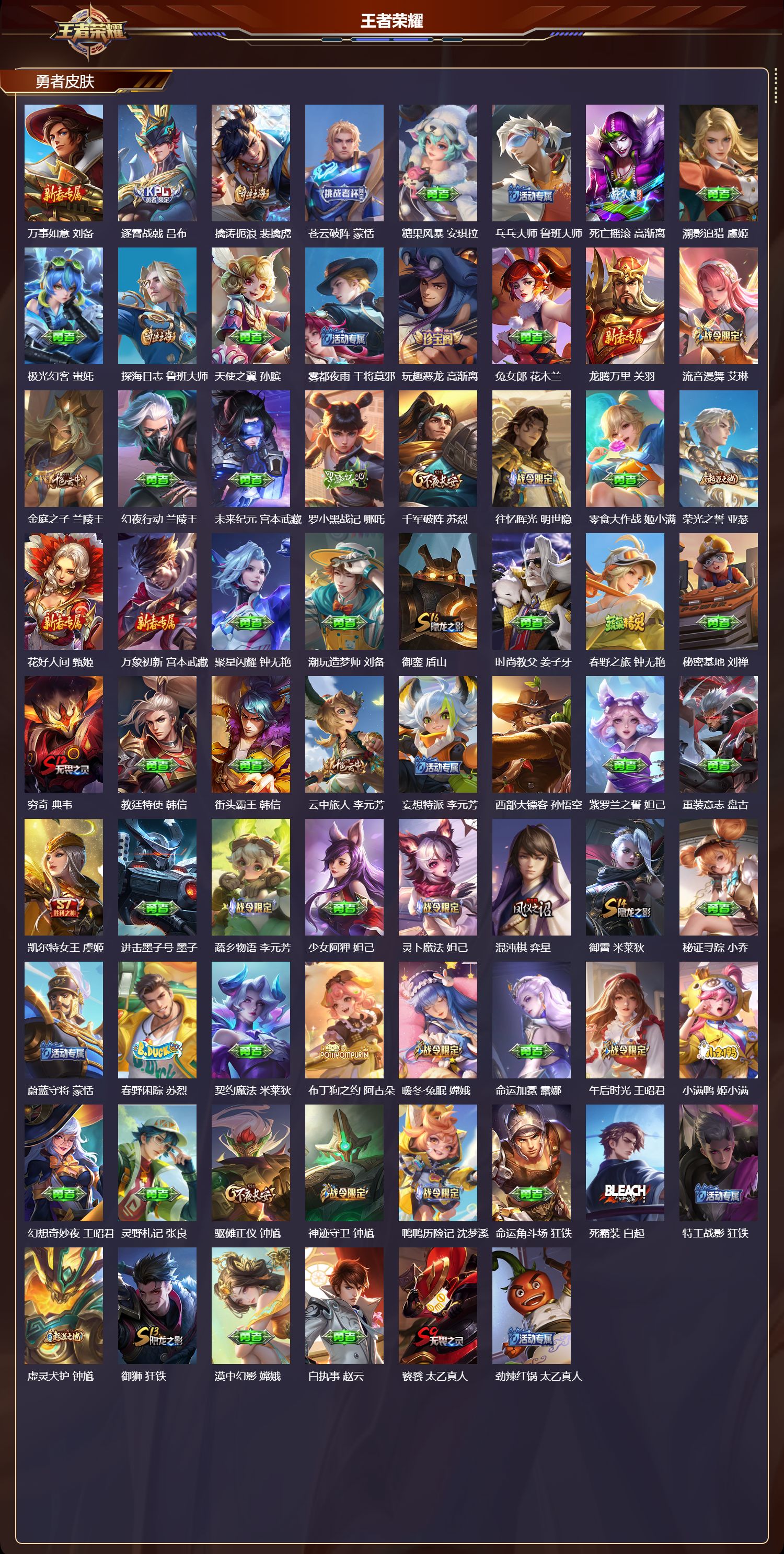 WZQM491928王者荣耀账号详情图7