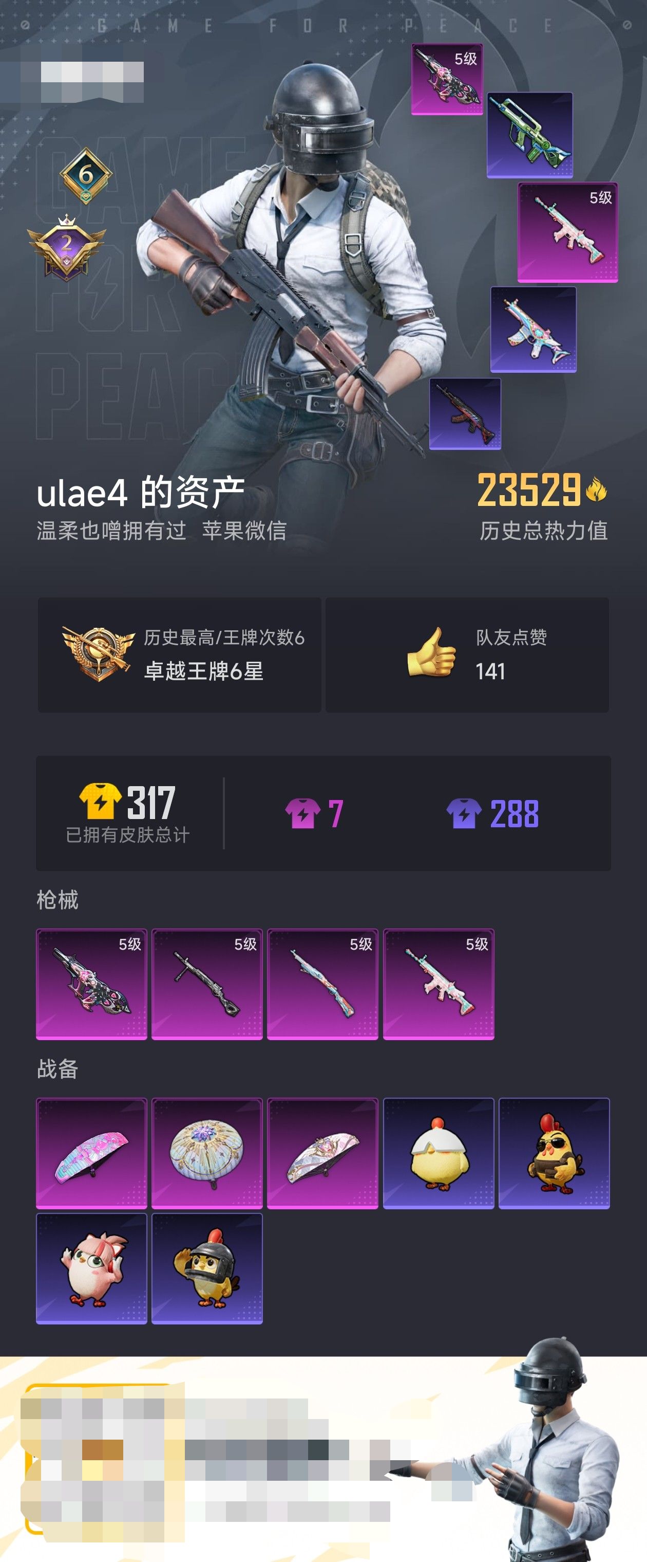 HPZM447332和平精英账号详情图5