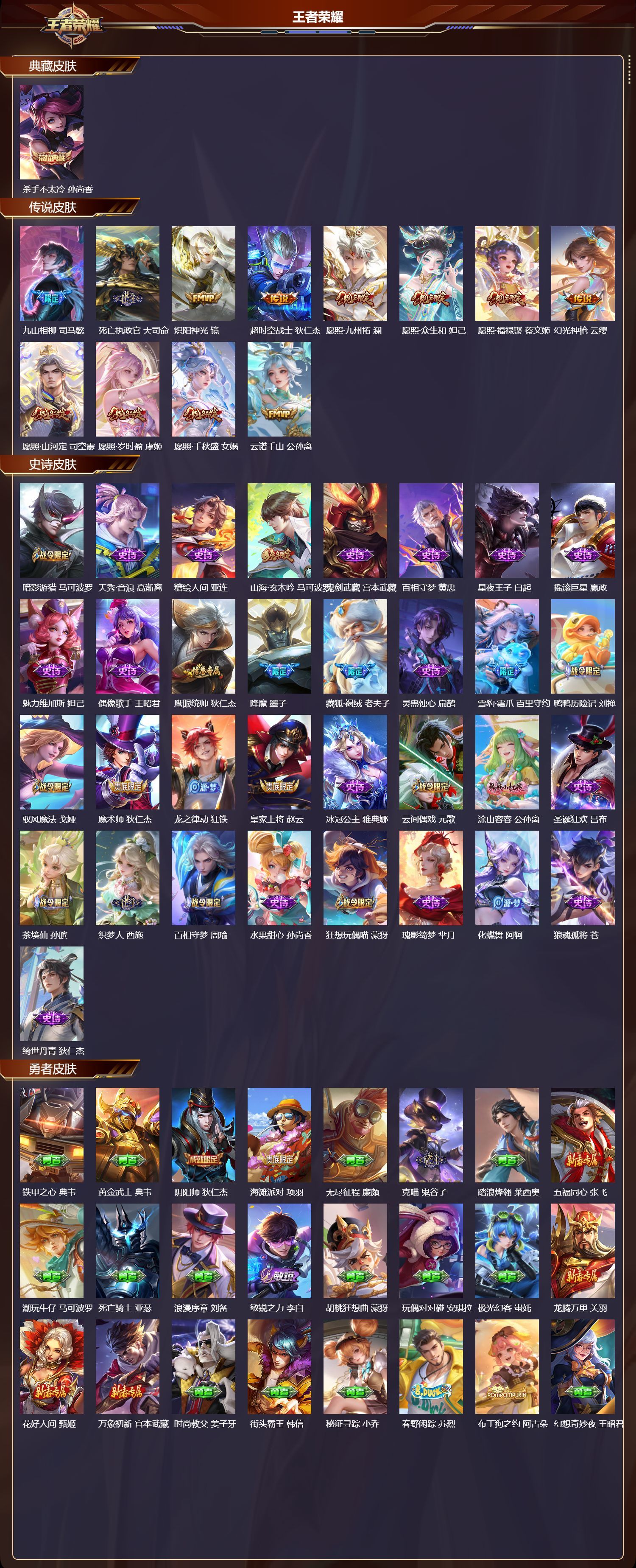 WZQM491929王者荣耀账号详情图3 WZQM491929王者荣耀账号详情图3