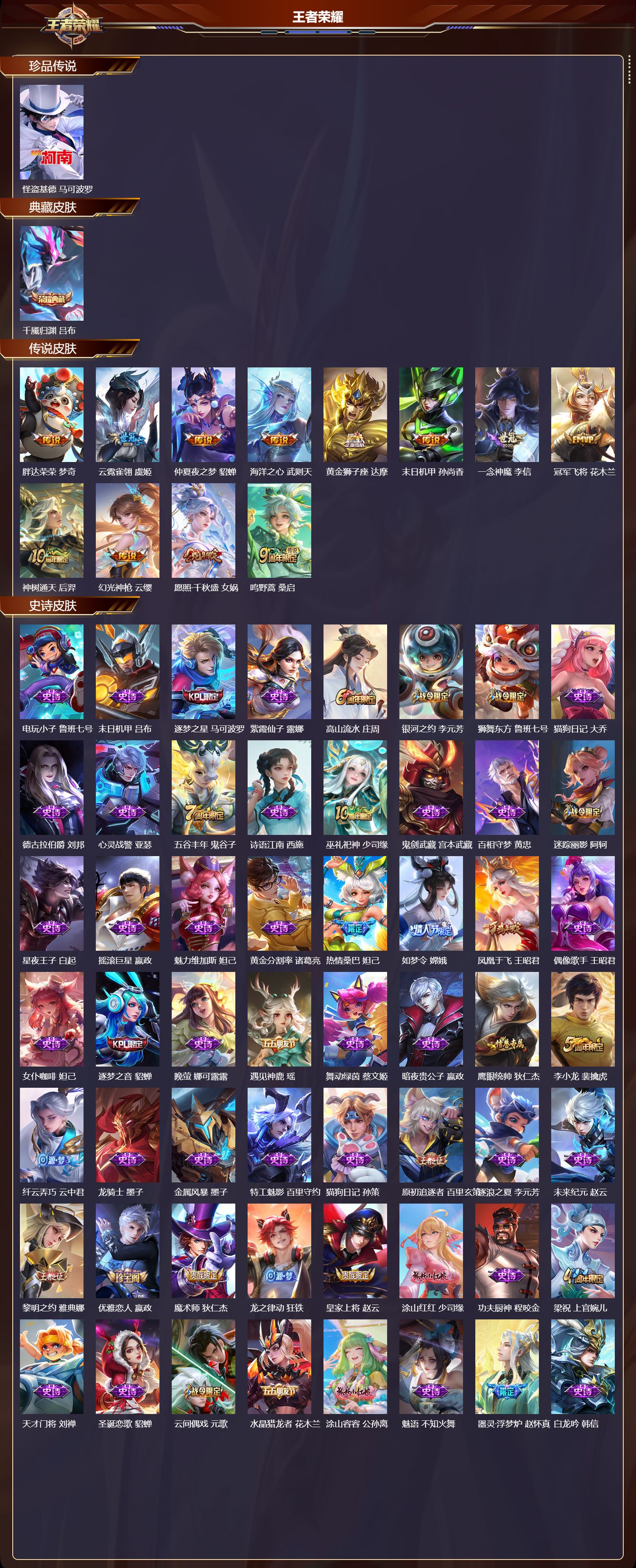 WZCMW490269王者荣耀账号详情图6