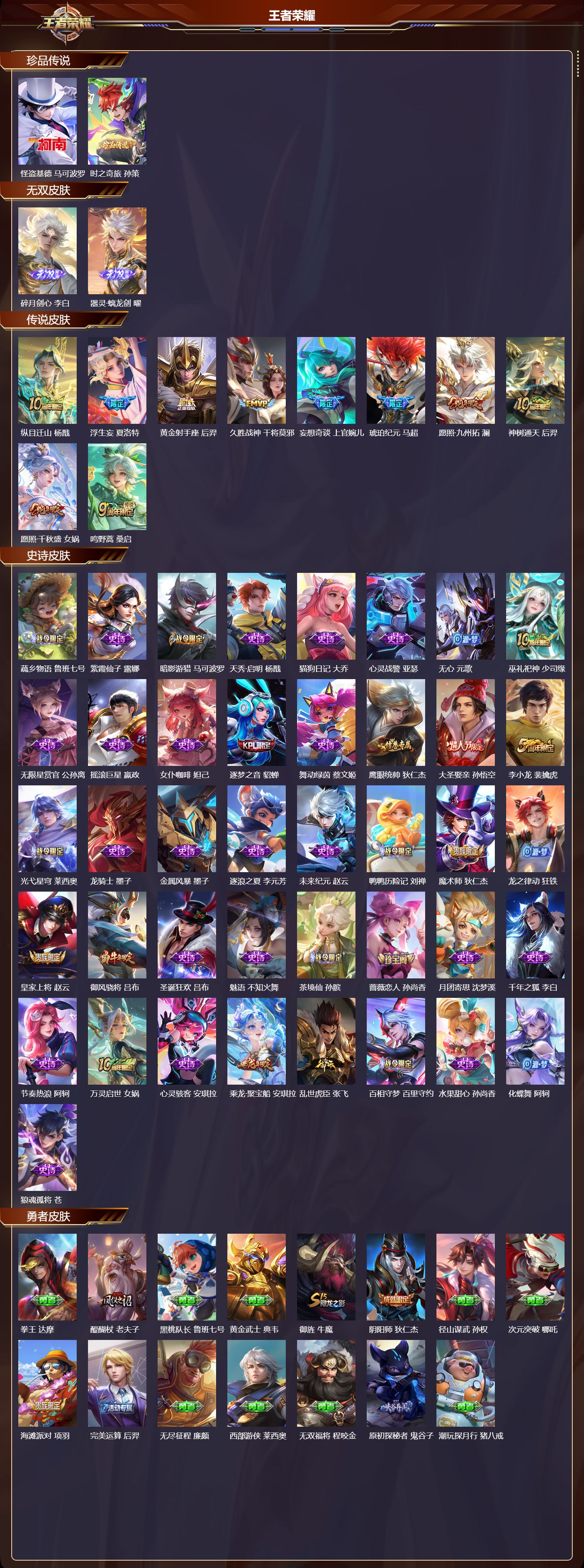 WZCMW490231王者荣耀账号详情图8