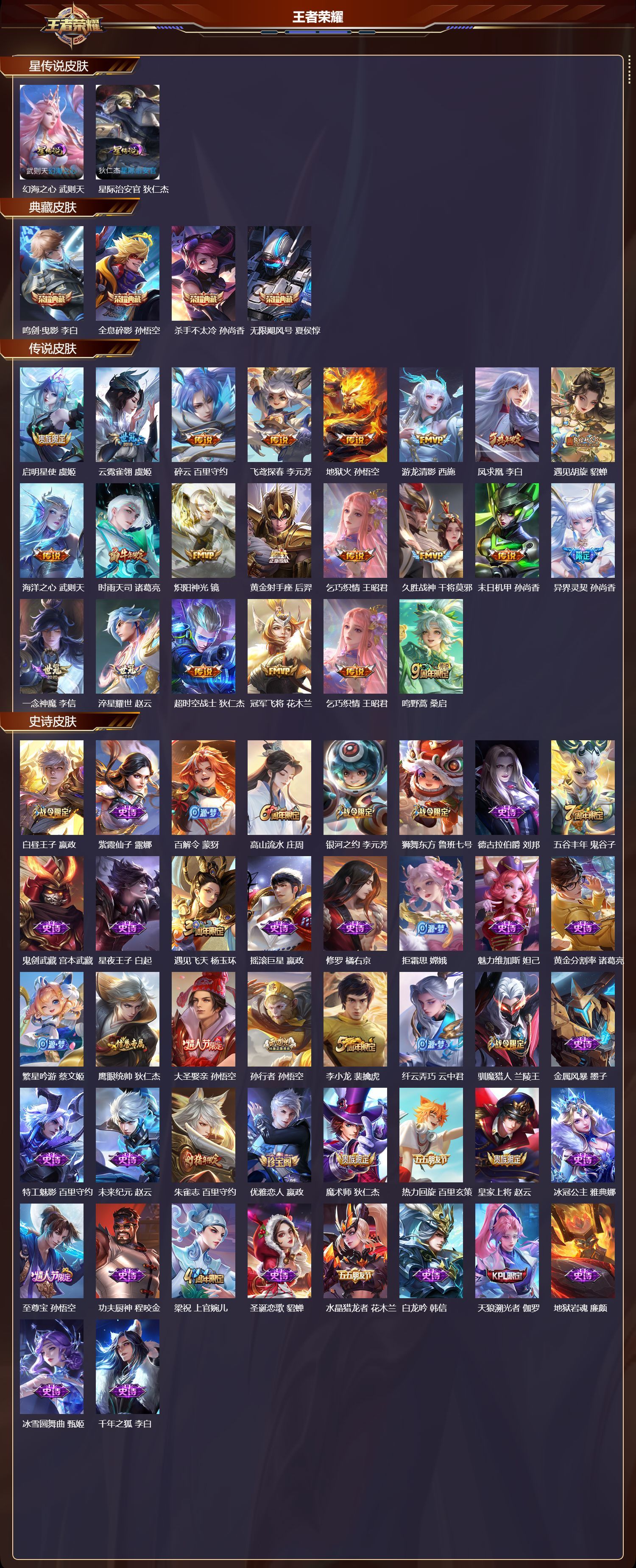 WZQM491924王者荣耀账号详情图3 WZQM491924王者荣耀账号详情图3