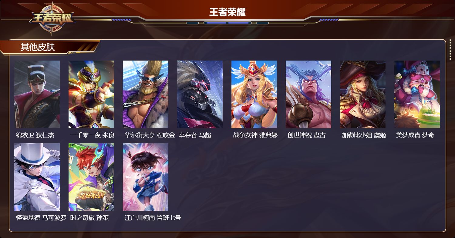 WZQM491951王者荣耀账号详情图6