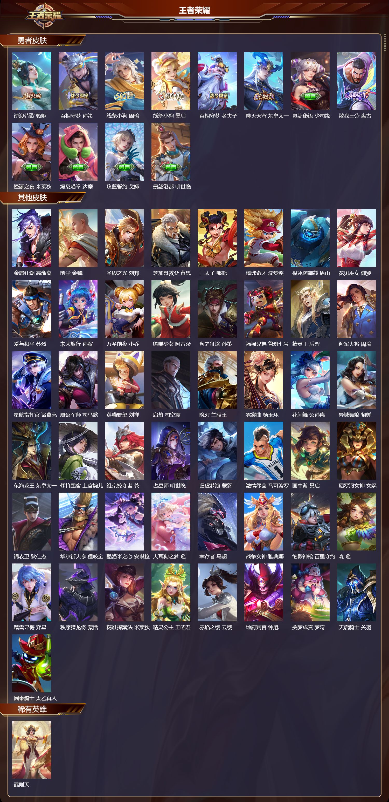 WZCMW489170王者荣耀账号详情图10