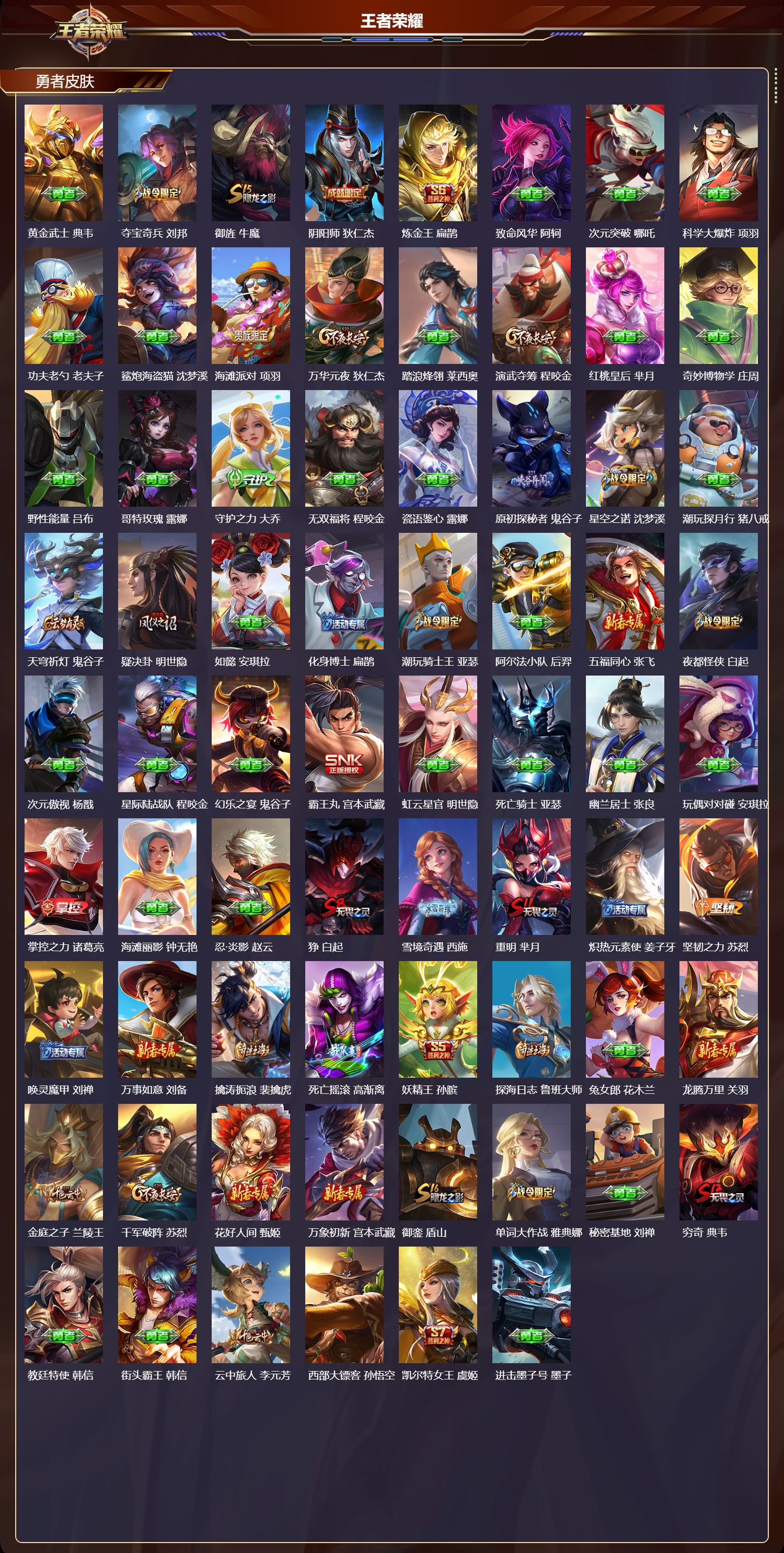 WZCMW489163王者荣耀账号详情图7