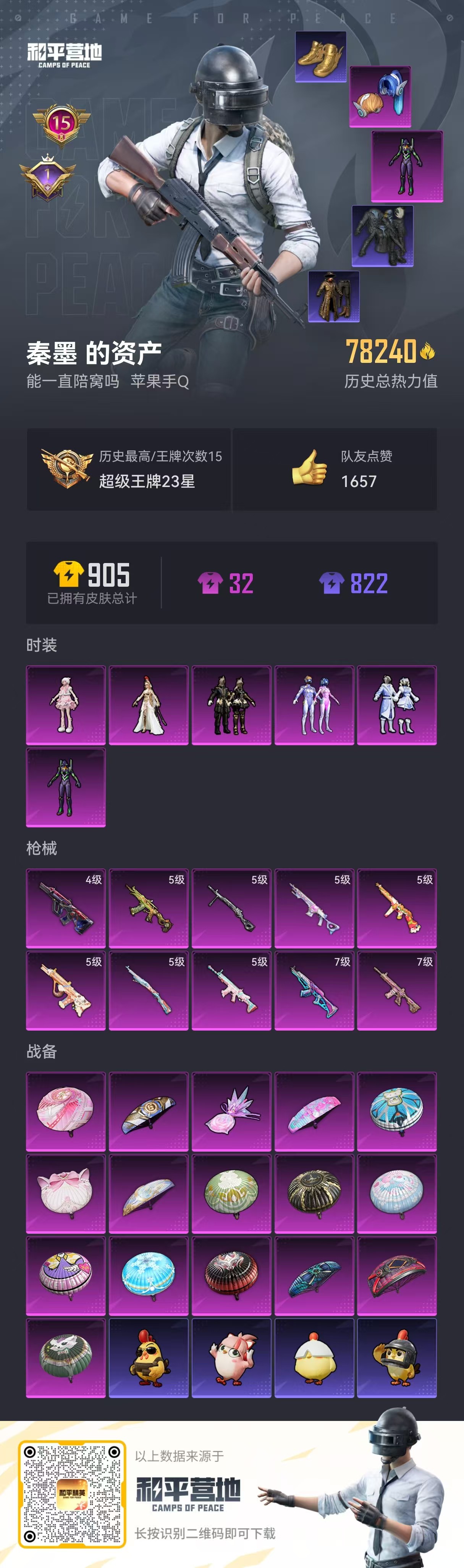 HPCMW446928和平精英账号详情图3