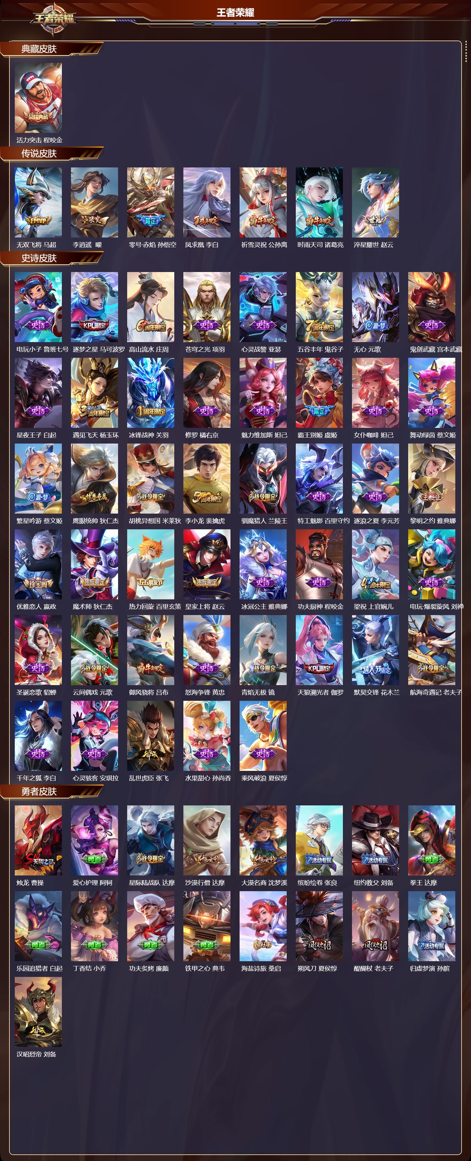 WZCMW489160王者荣耀账号详情图6