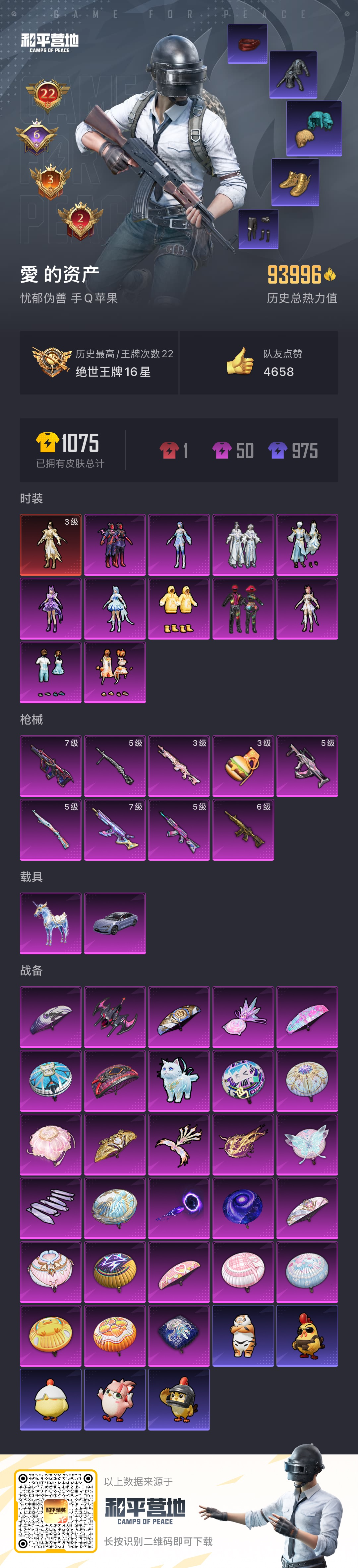 HPCMW447562和平精英账号详情图3