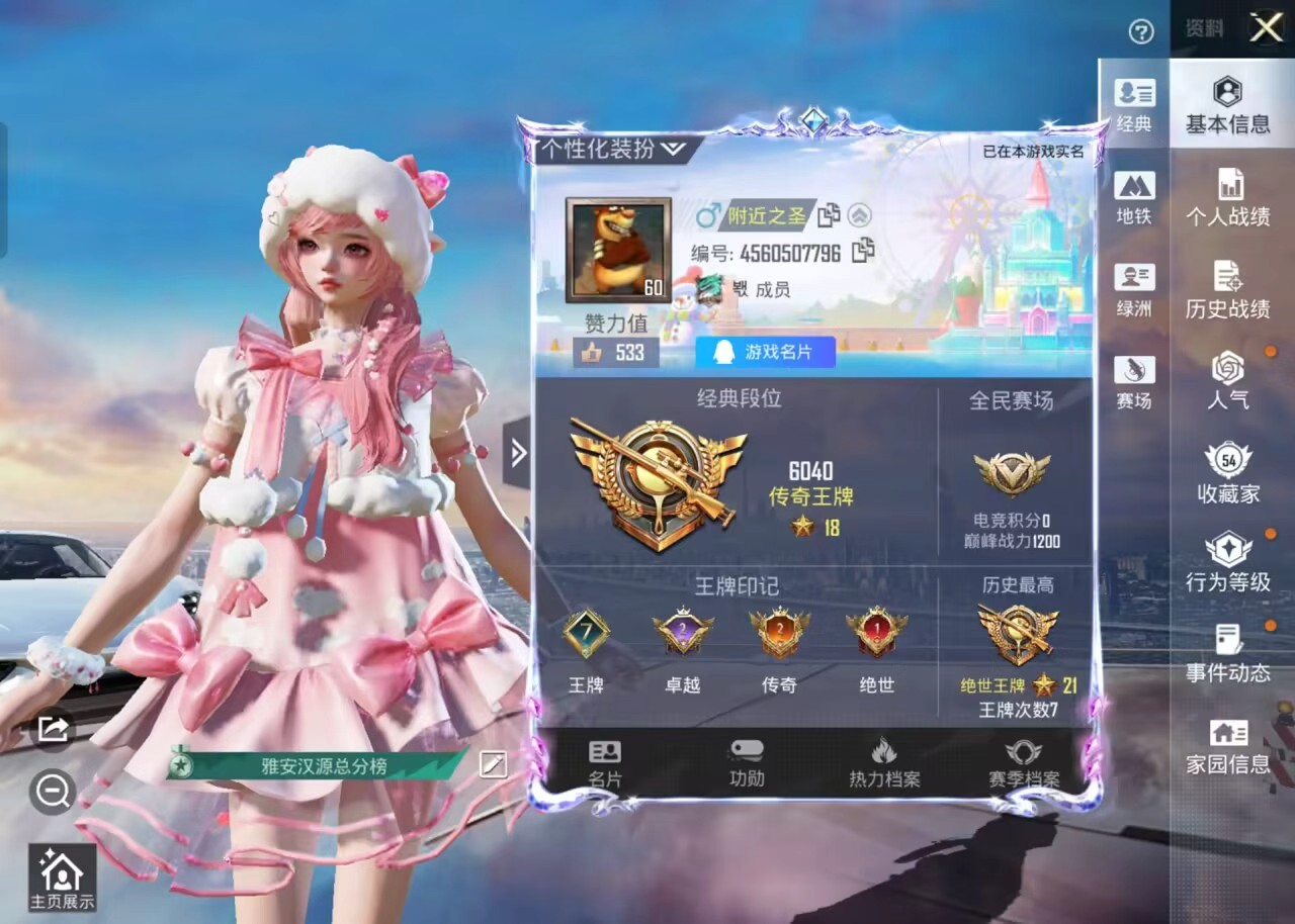 HPCMW448045和平精英账号详情图4