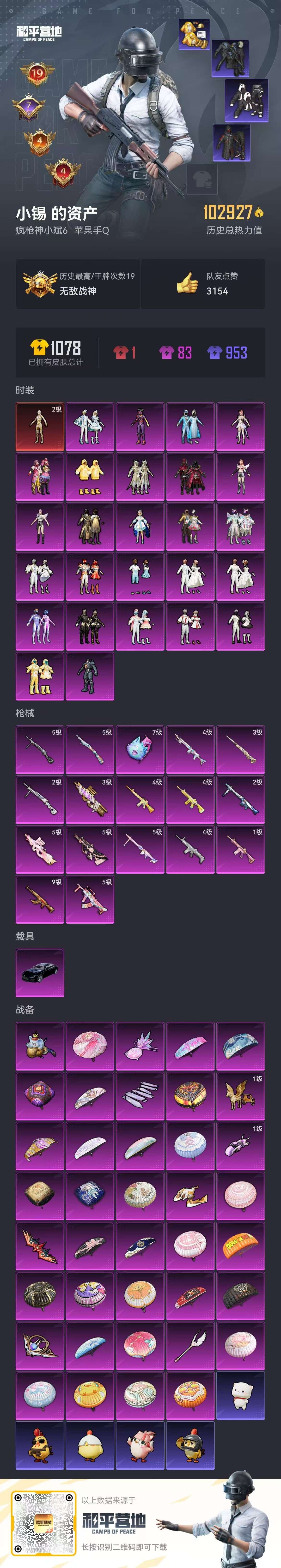 HPCMW448069和平精英账号详情图5