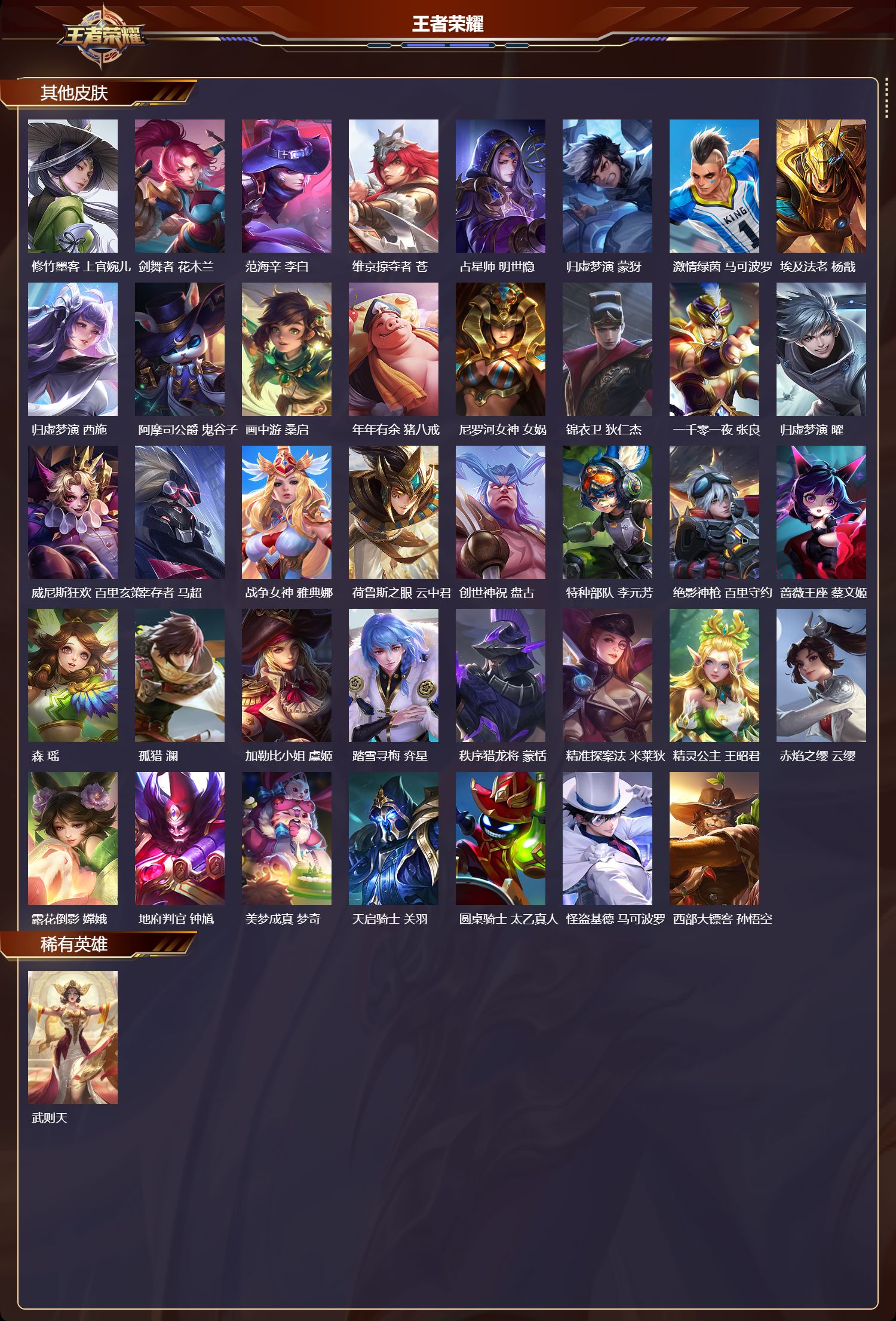 WZCMW491956王者荣耀账号详情图11