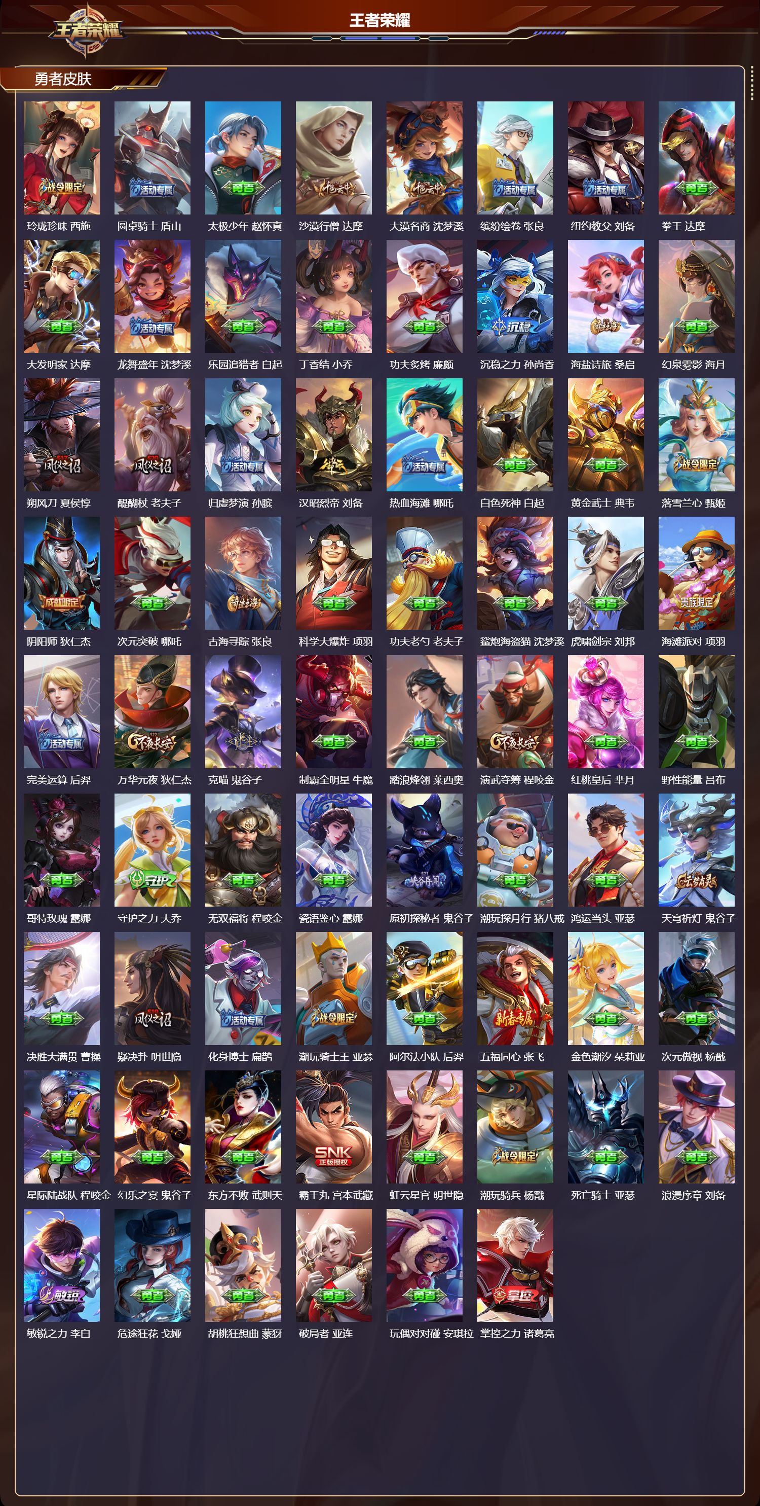 WZCMW491984王者荣耀账号详情图8