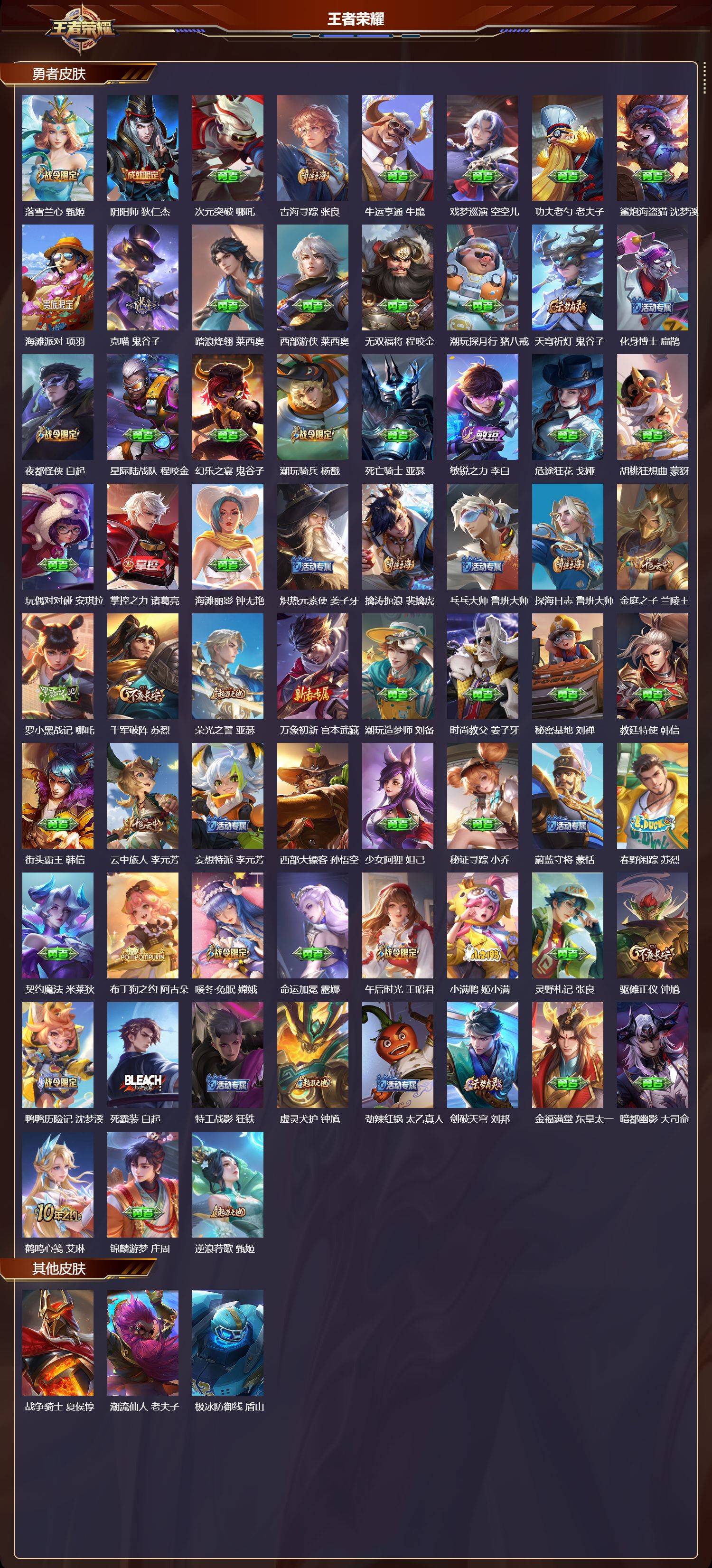 WZCMW491968王者荣耀账号详情图7 WZCMW491968王者荣耀账号详情图7