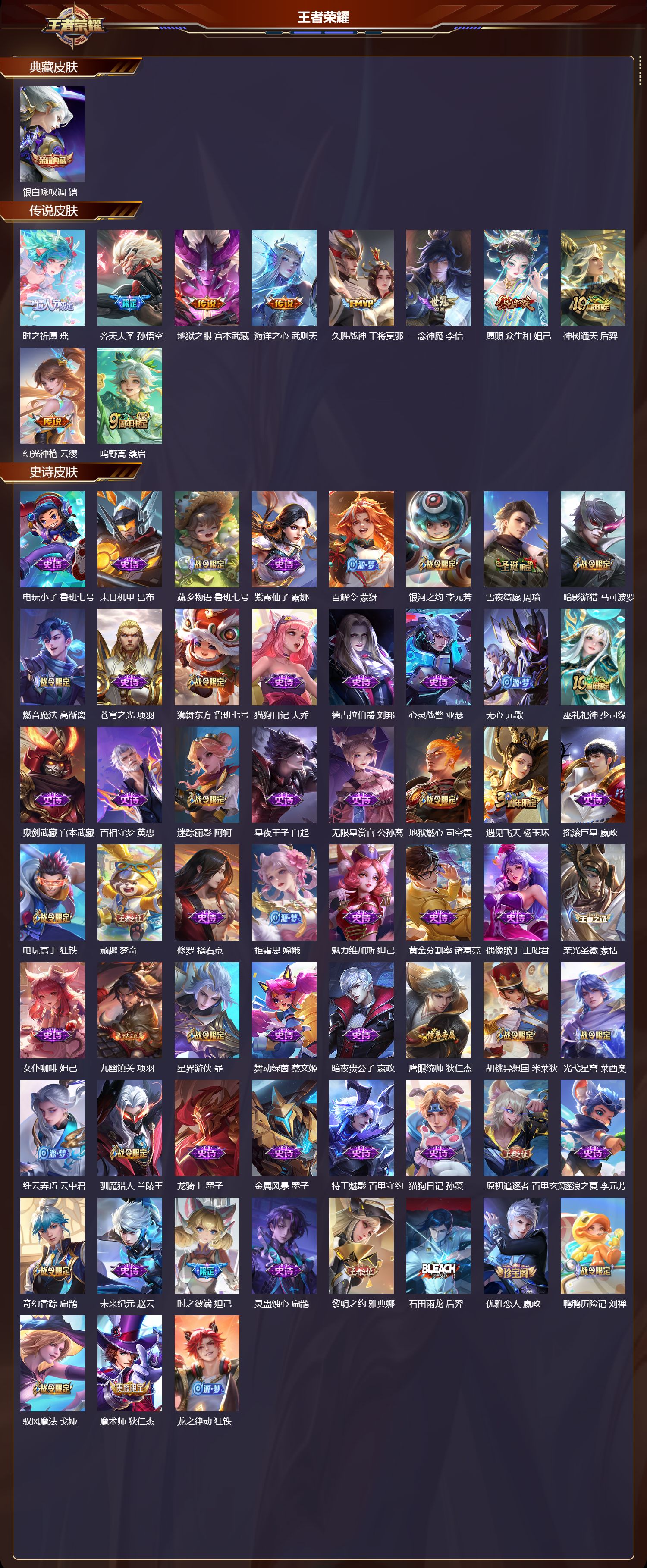 WZCMW491977王者荣耀账号详情图6