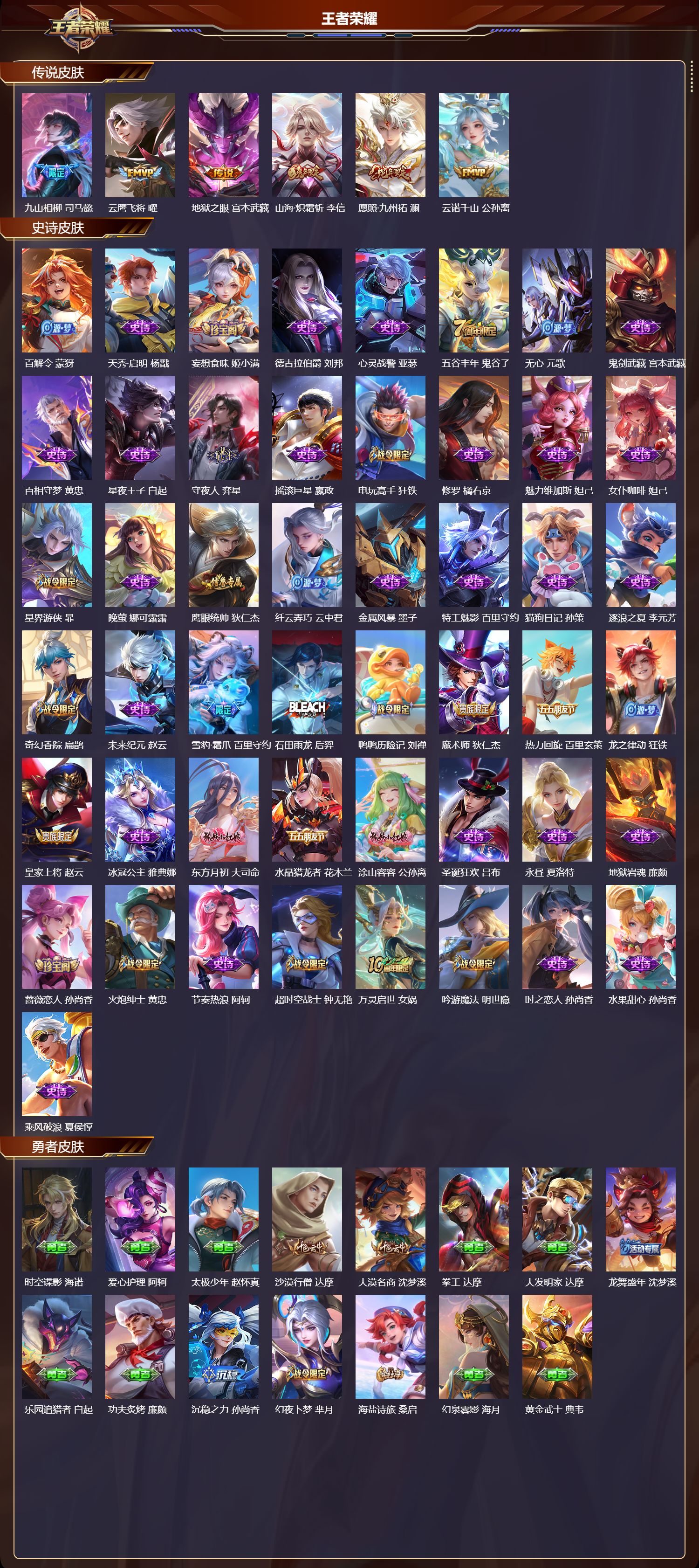 WZCMW491968王者荣耀账号详情图6 WZCMW491968王者荣耀账号详情图6