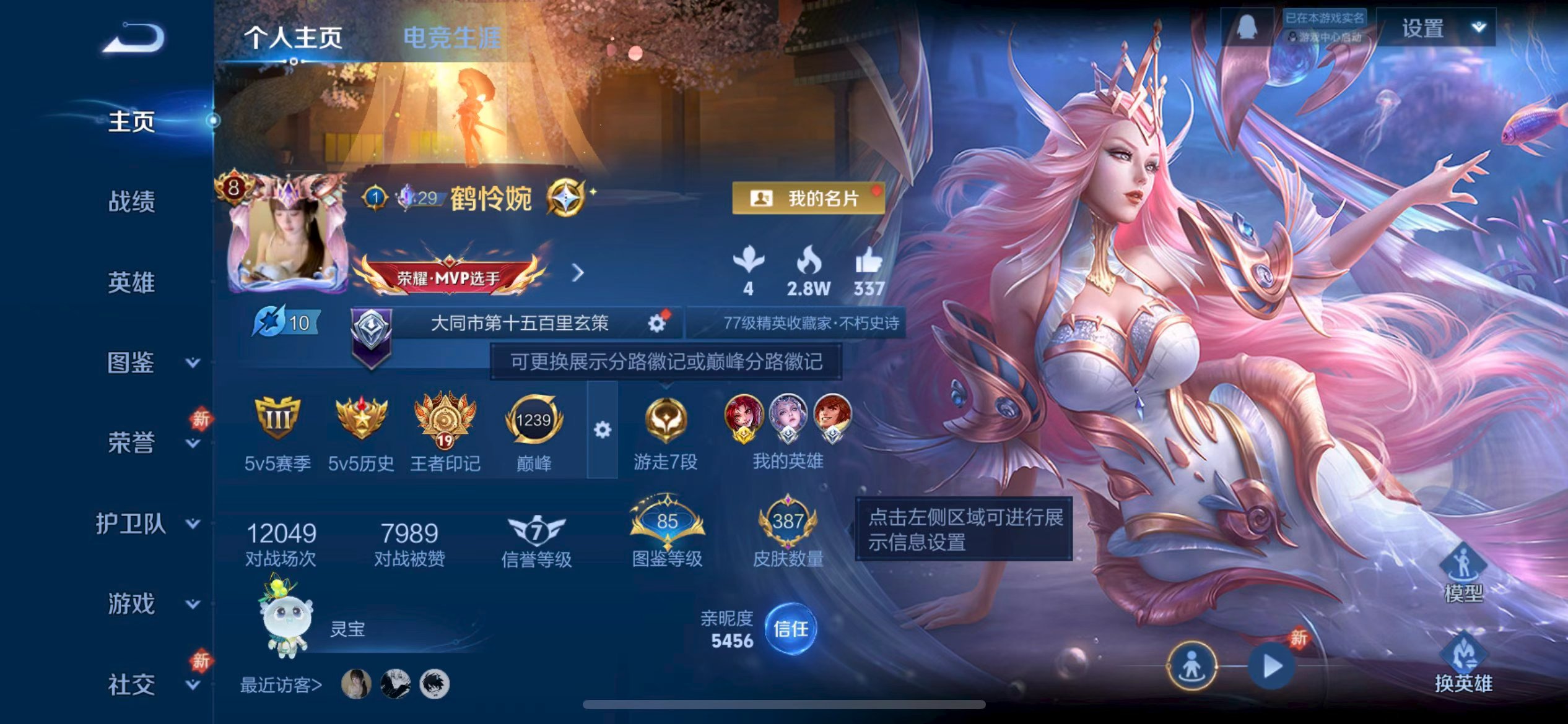 WZCMW491956王者荣耀账号详情图2