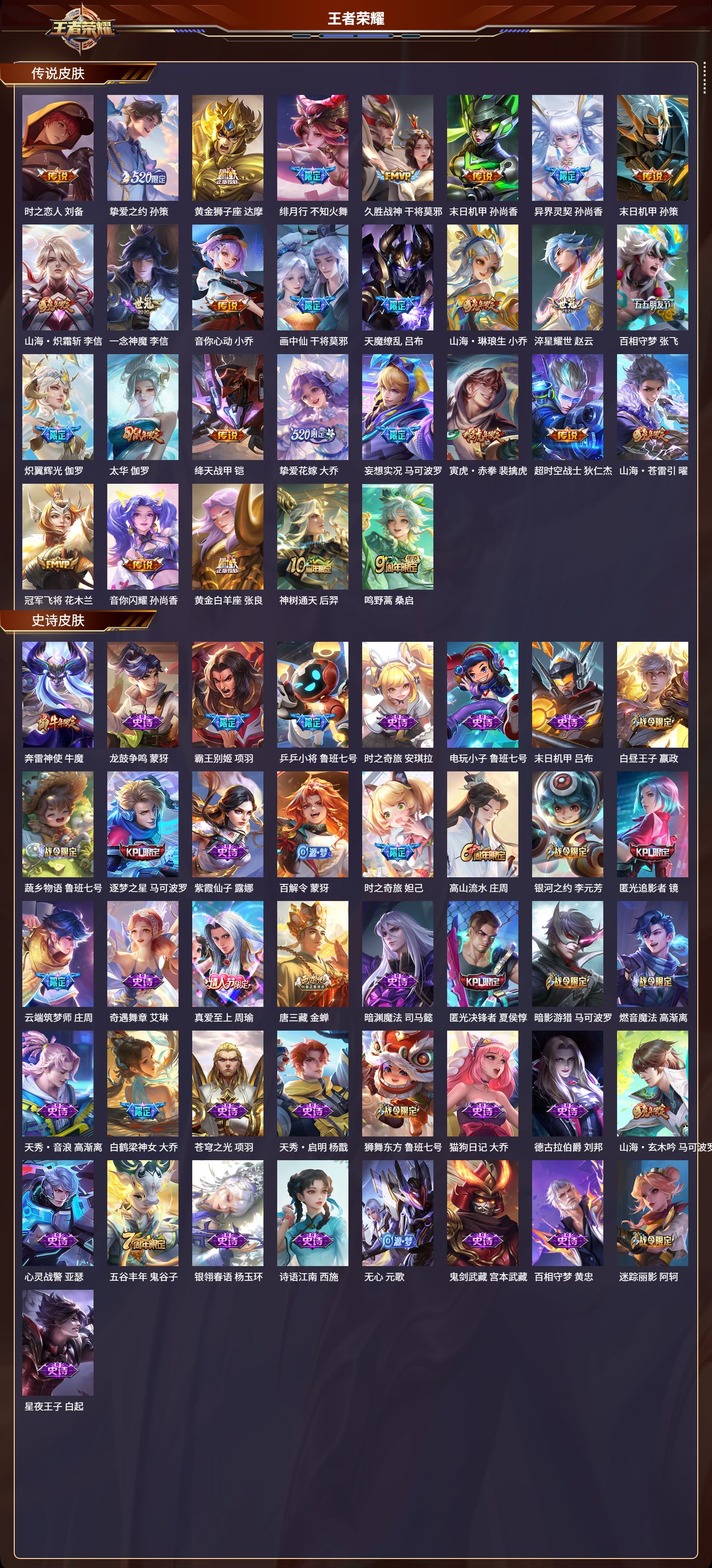 WZCMW493153王者荣耀账号详情图4 WZCMW493153王者荣耀账号详情图4