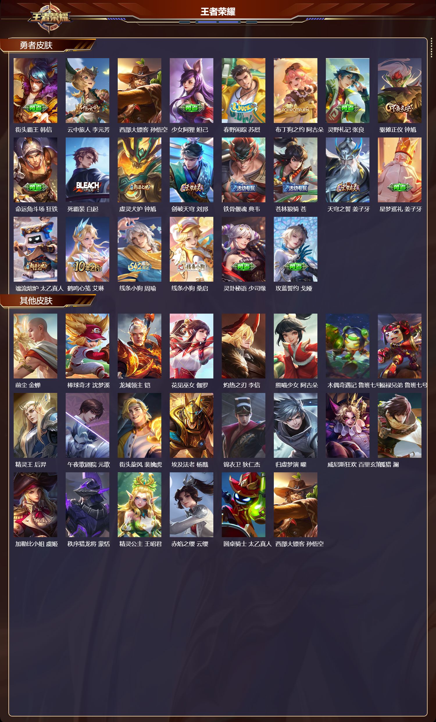 WZCMW492005王者荣耀账号详情图7