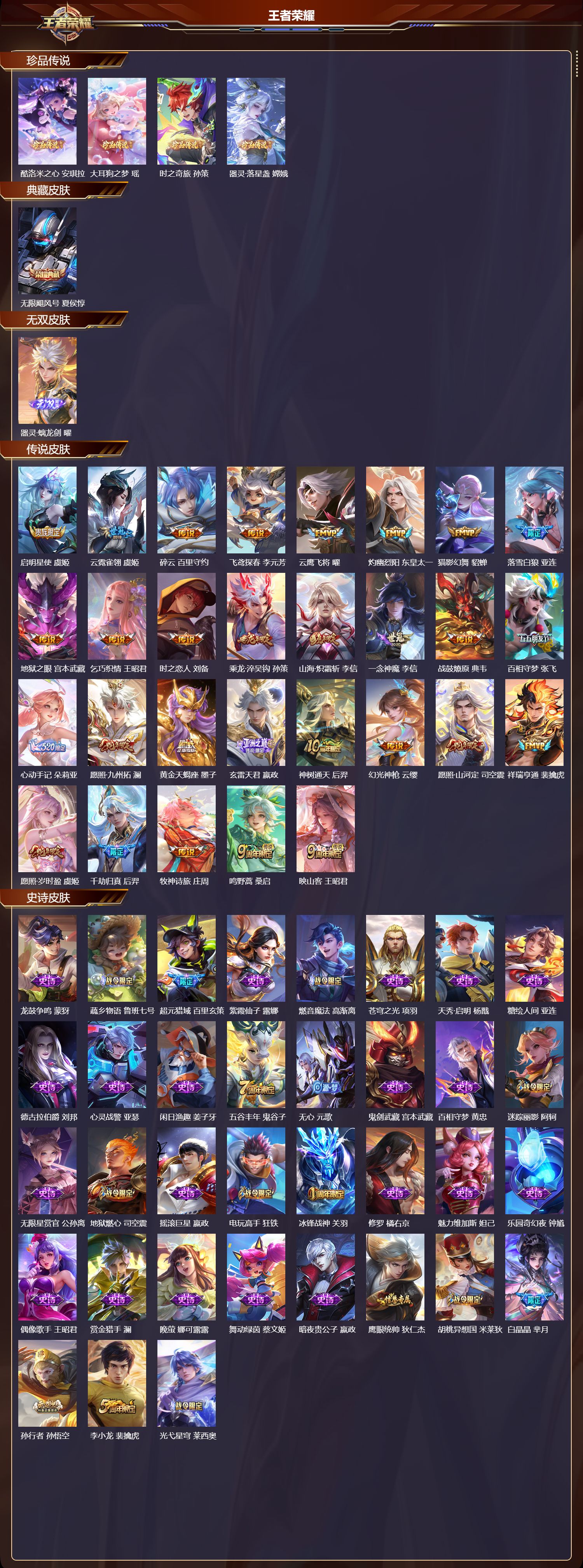 WZCMW491985王者荣耀账号详情图6