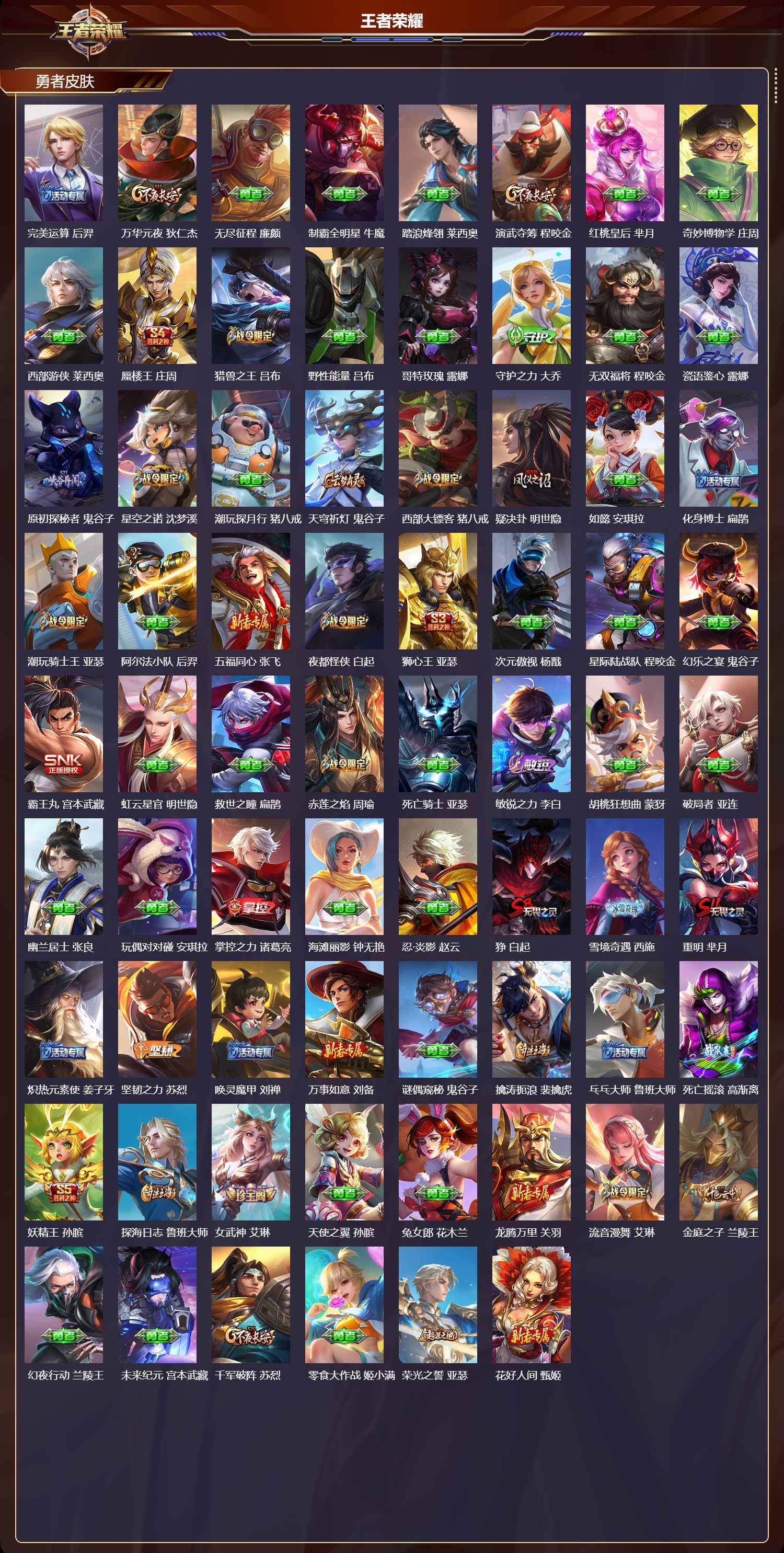 WZCMW491934王者荣耀账号详情图8