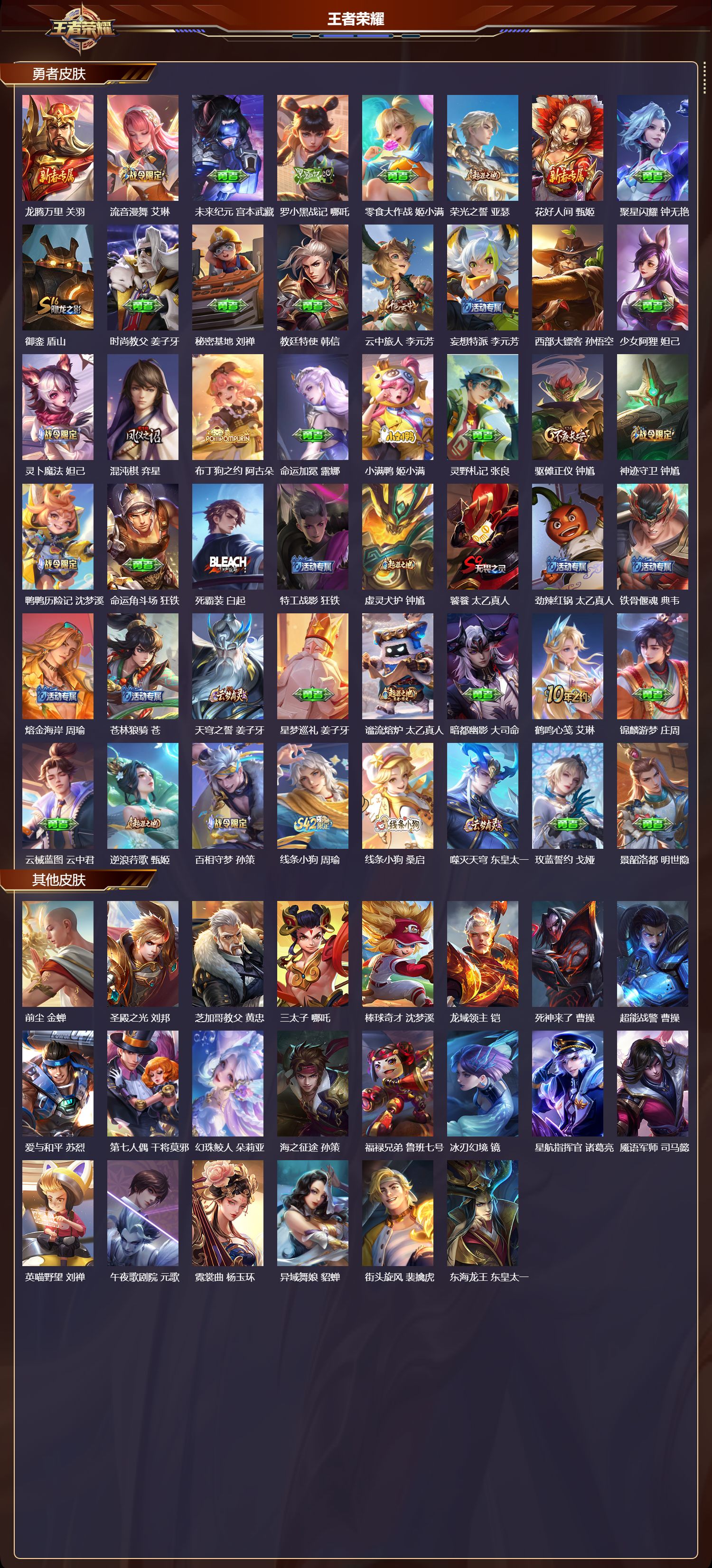 WZQM494436王者荣耀账号详情图5