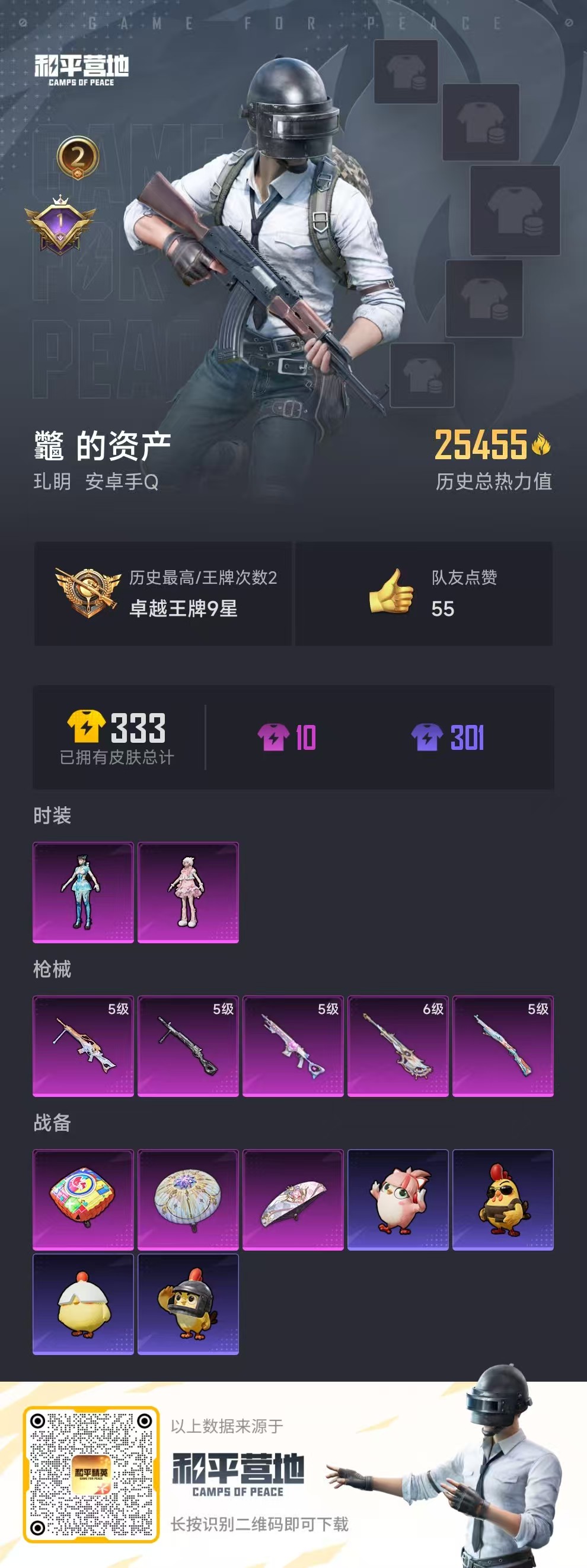 HPCMW447727和平精英账号详情图2