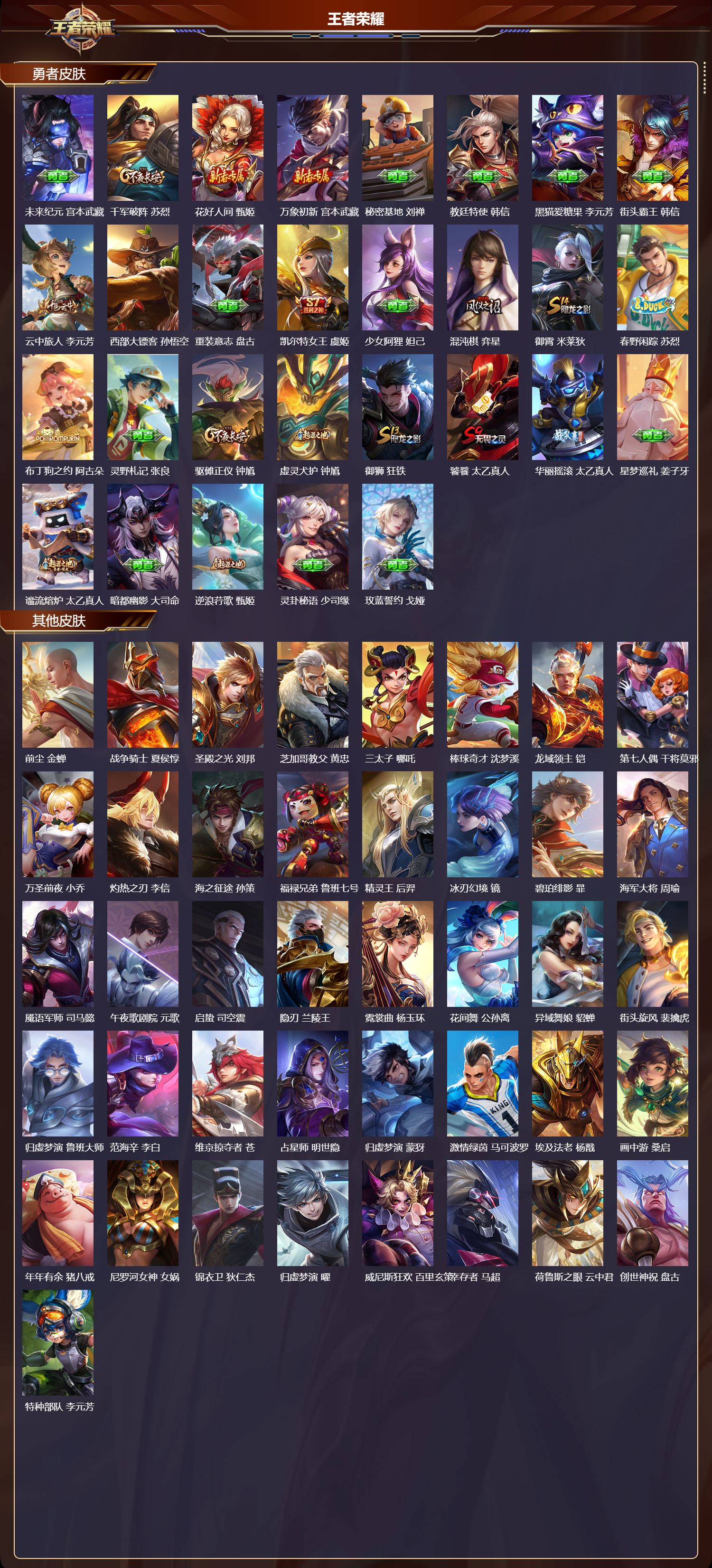 WZQM494441王者荣耀账号详情图5