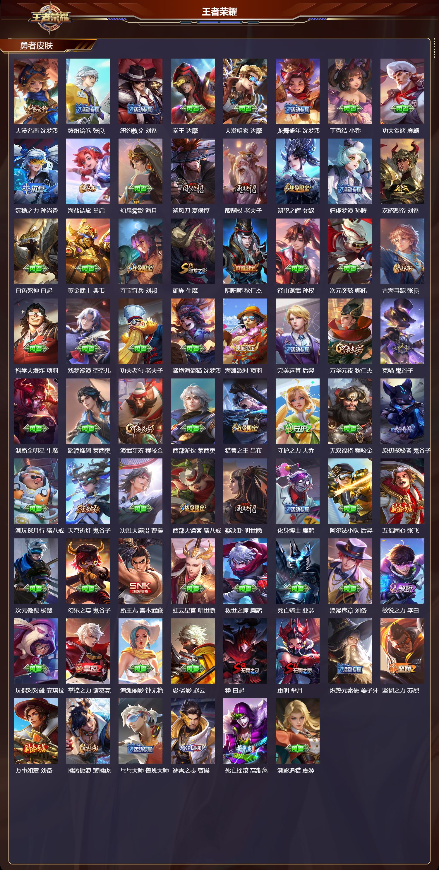 WZCMW491967王者荣耀账号详情图7