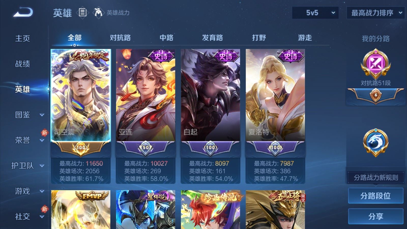 WZCMW498781王者荣耀账号详情图3