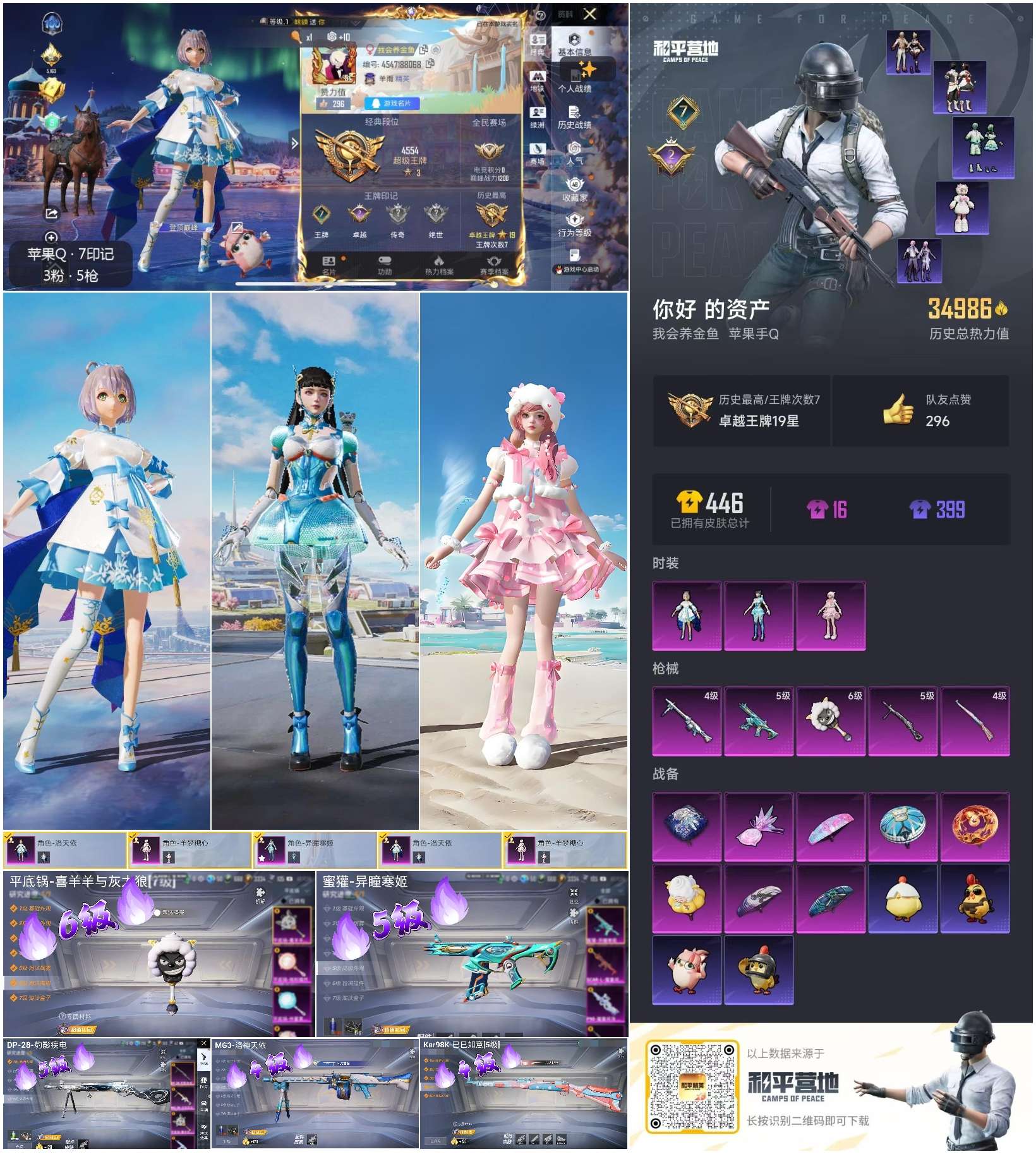 HPSJ447723和平精英账号详情图5