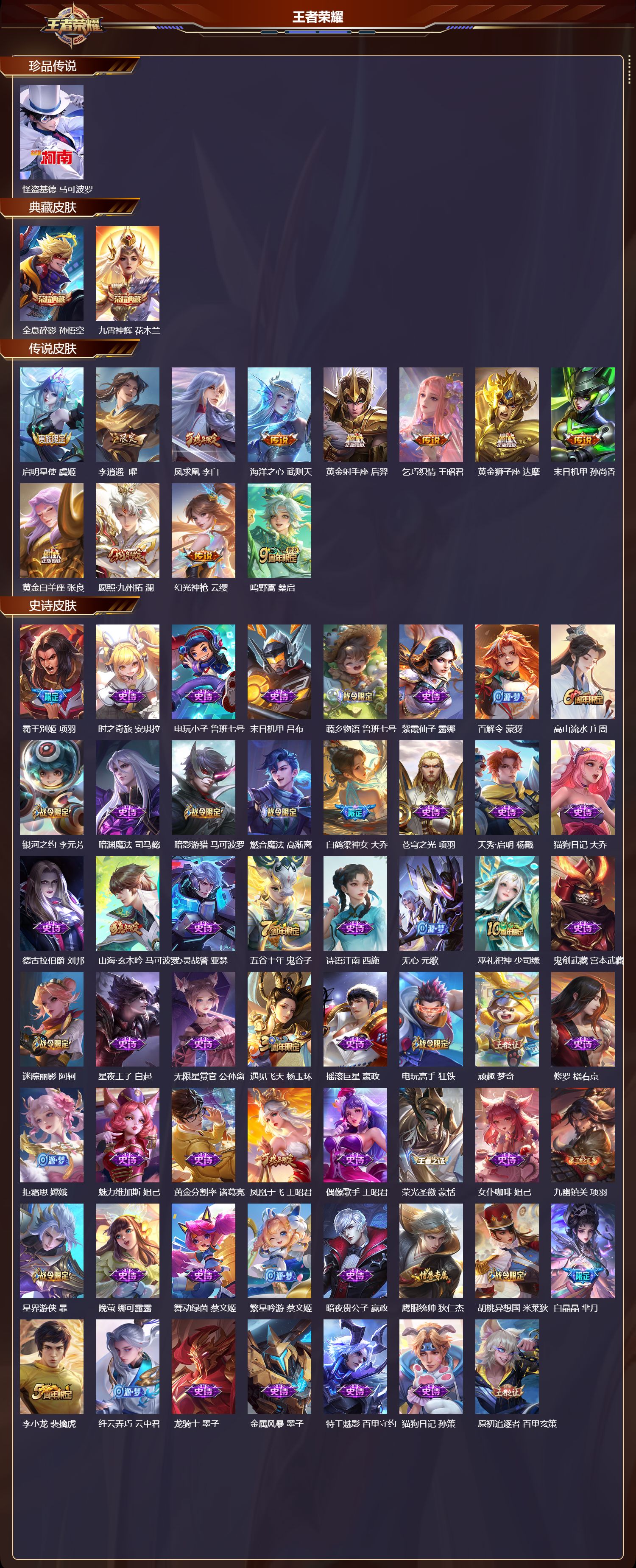 WZCMW491956王者荣耀账号详情图6