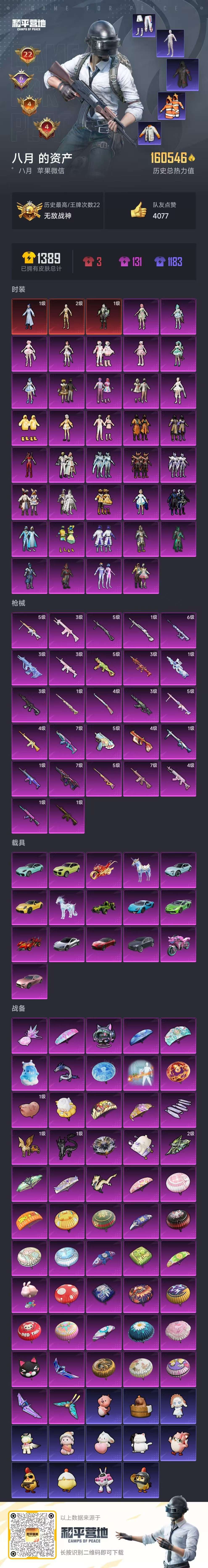 HPSJ447519和平精英账号详情图4