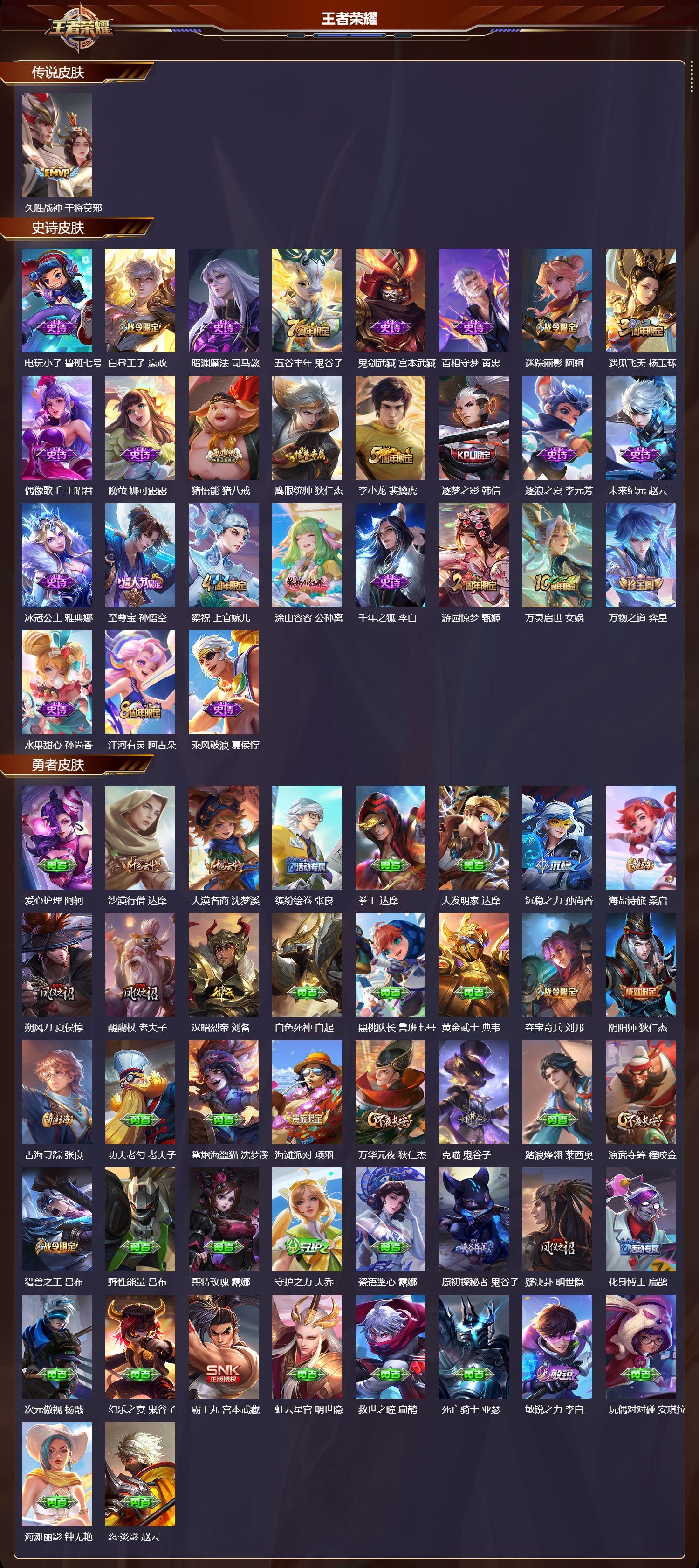 WZCMW492018王者荣耀账号详情图6