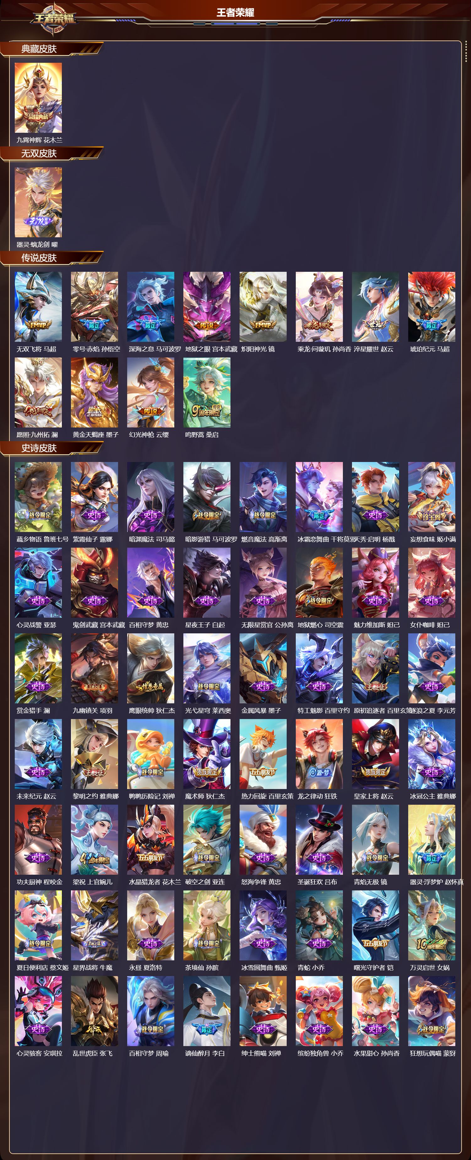 WZCMW491914王者荣耀账号详情图6