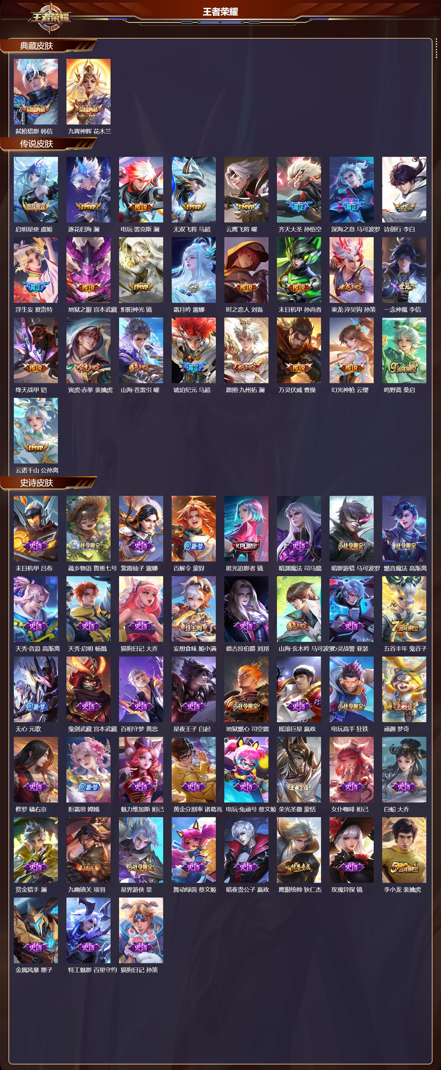 WZCMW494259王者荣耀账号详情图8 WZCMW494259王者荣耀账号详情图8